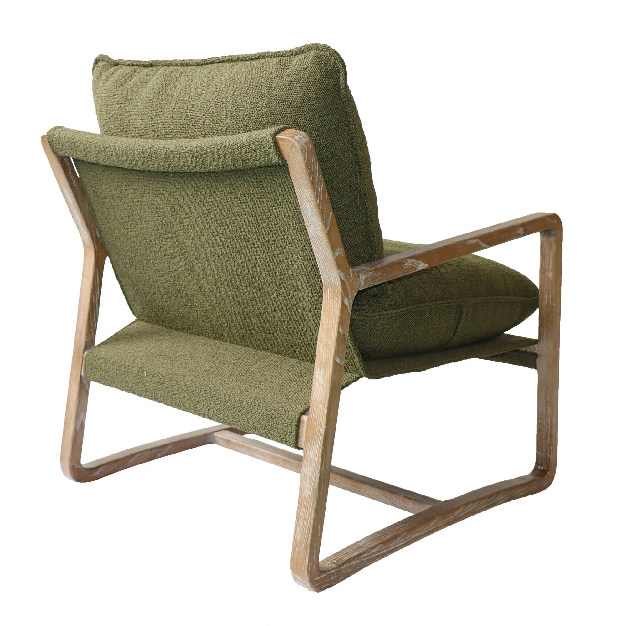 Huntington Club Chair - Moss Boucle - Image 10