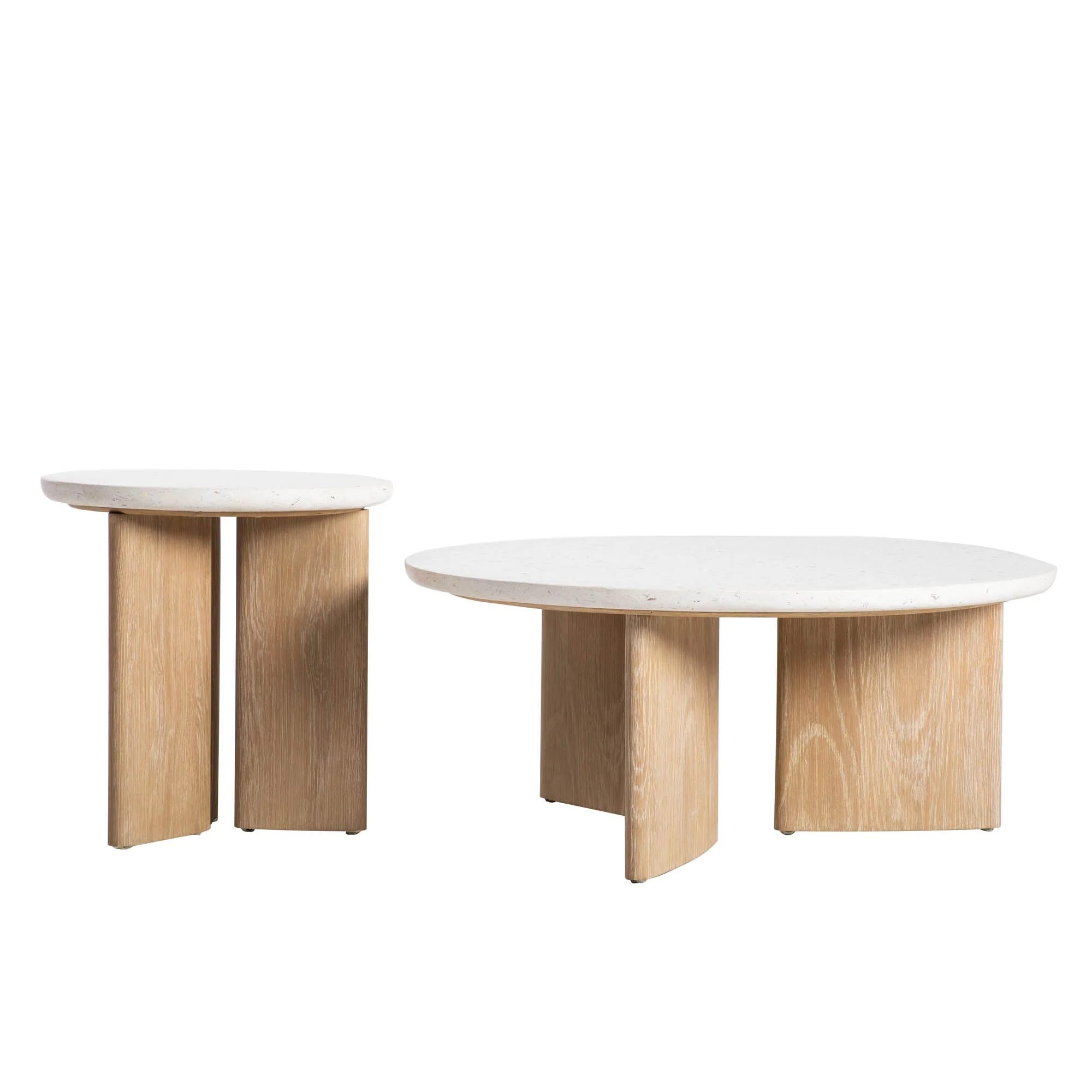 Infinity Side Table - Seashell Finish - Image 10