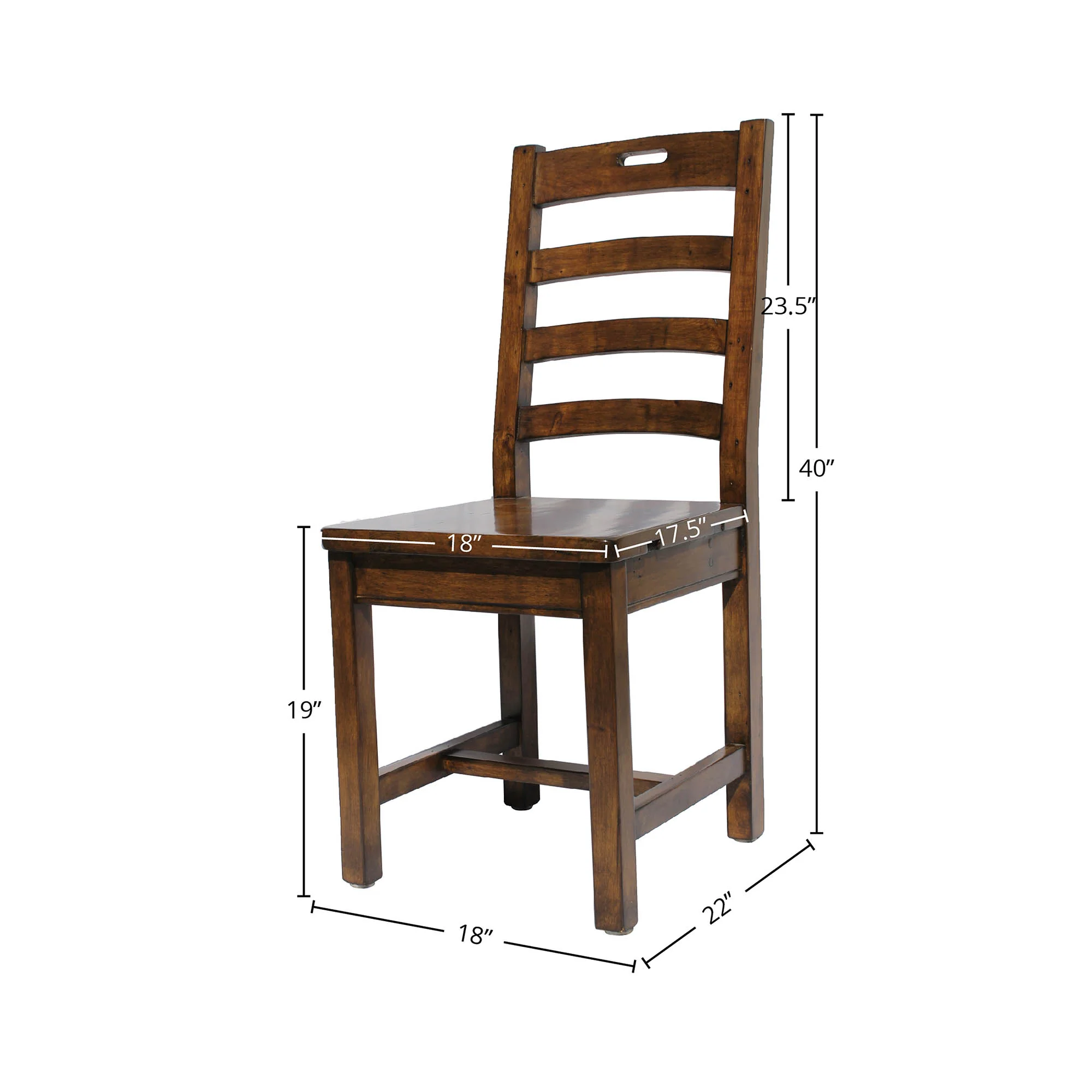 Irish Coast Hand-Hole Chair - African Dusk - Image 3