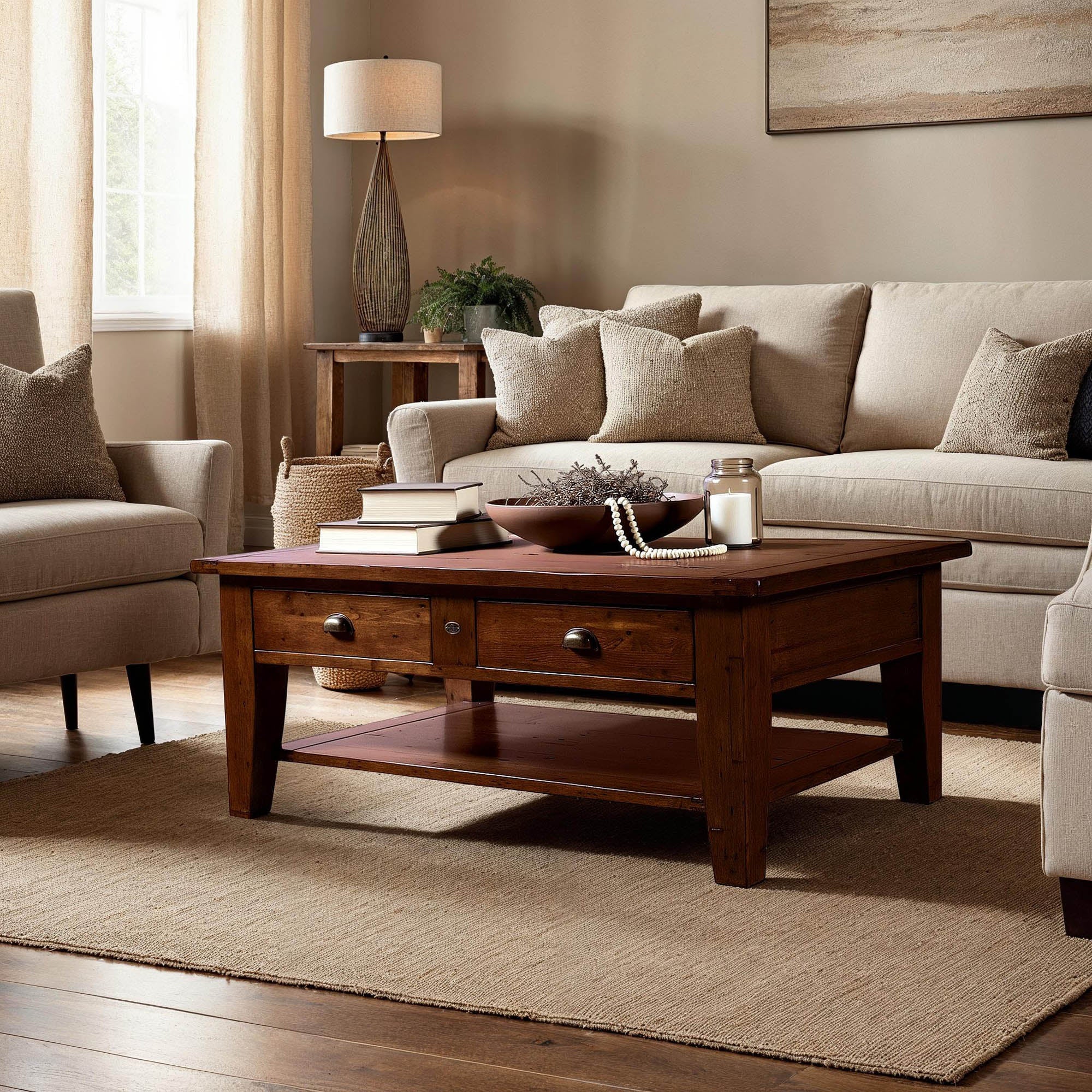 Irish Coast Small Coffee Table - African Dusk - Image 7