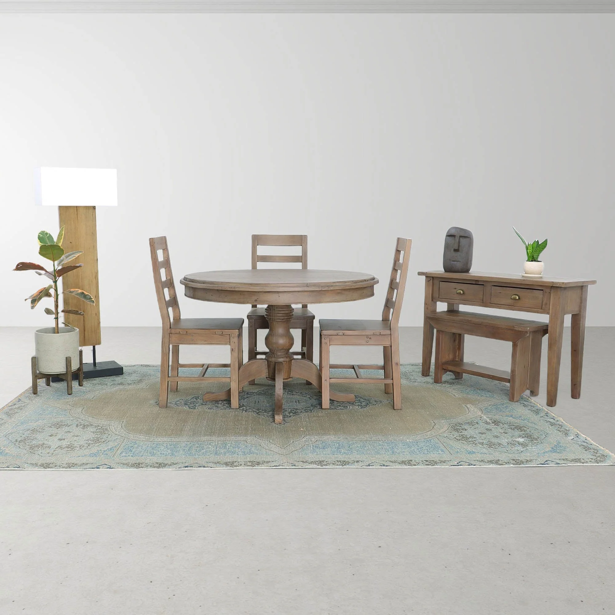 Irish Coast Small Console Table - Sundried - Image 5