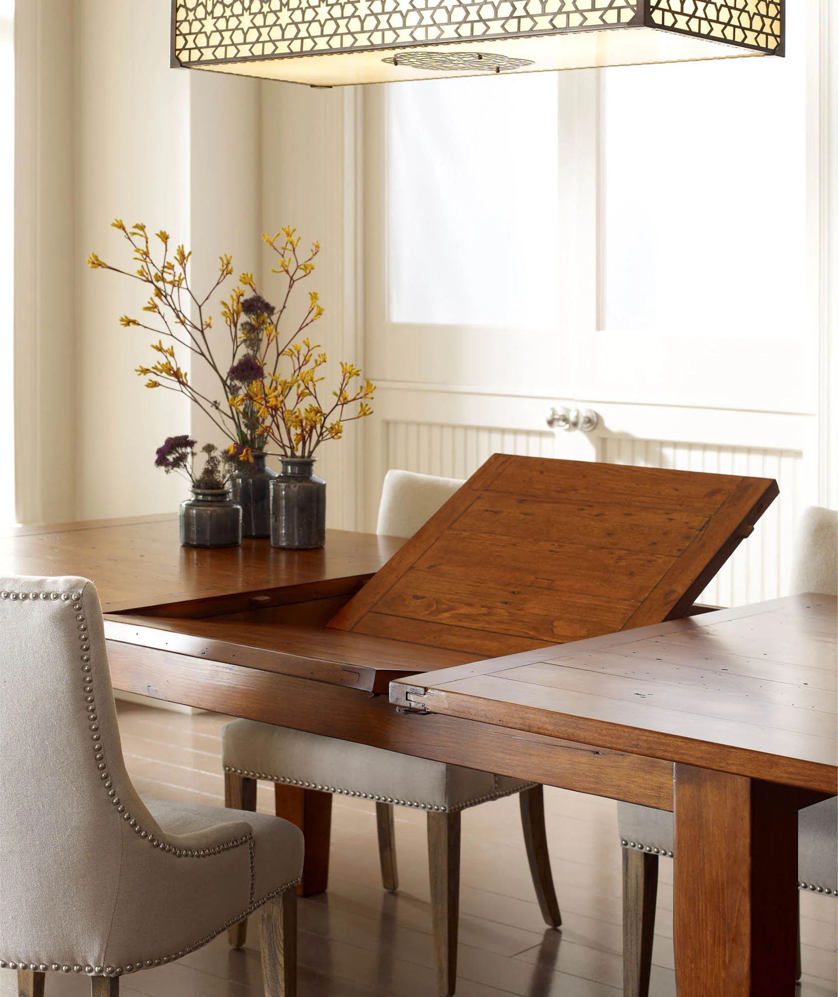 Irish Coast Small Extension Dining Table (47"/62") - African Dusk - Image 6
