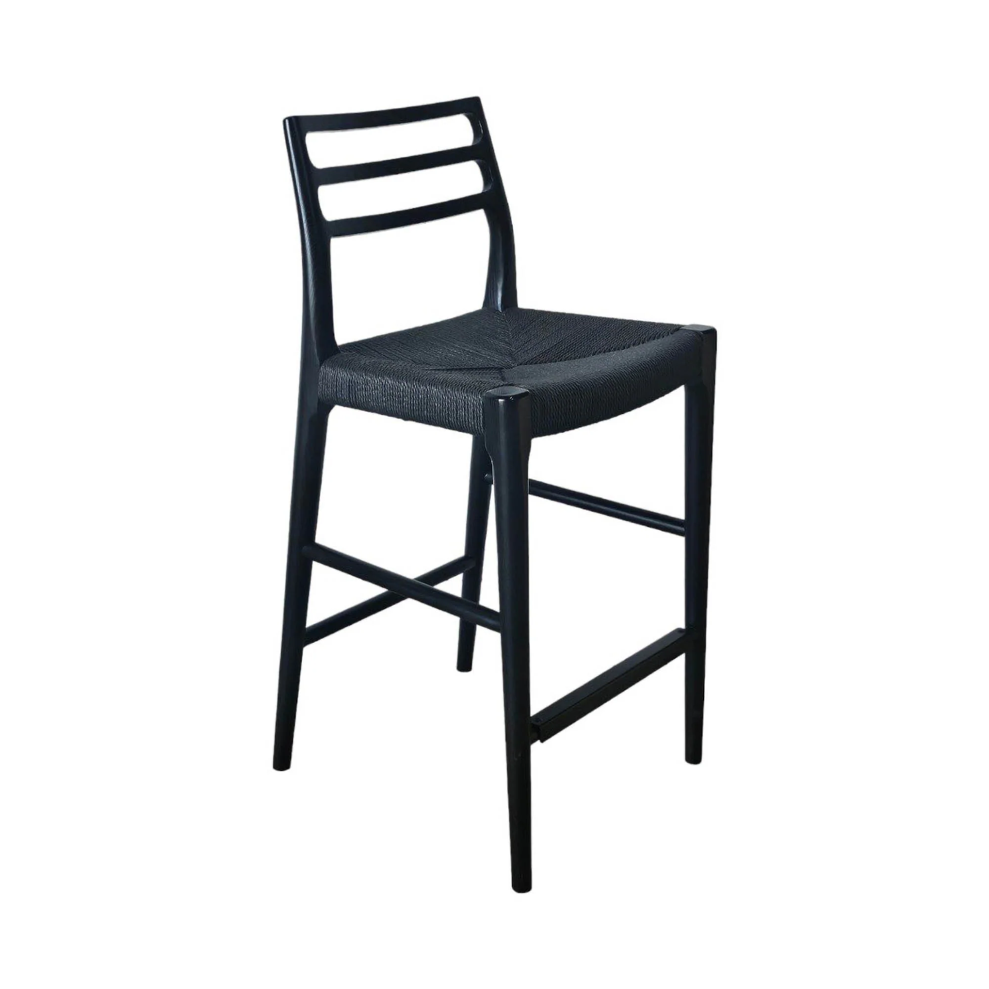 Java Bar Stool w/ 28" Seat Height - Black - Image 3