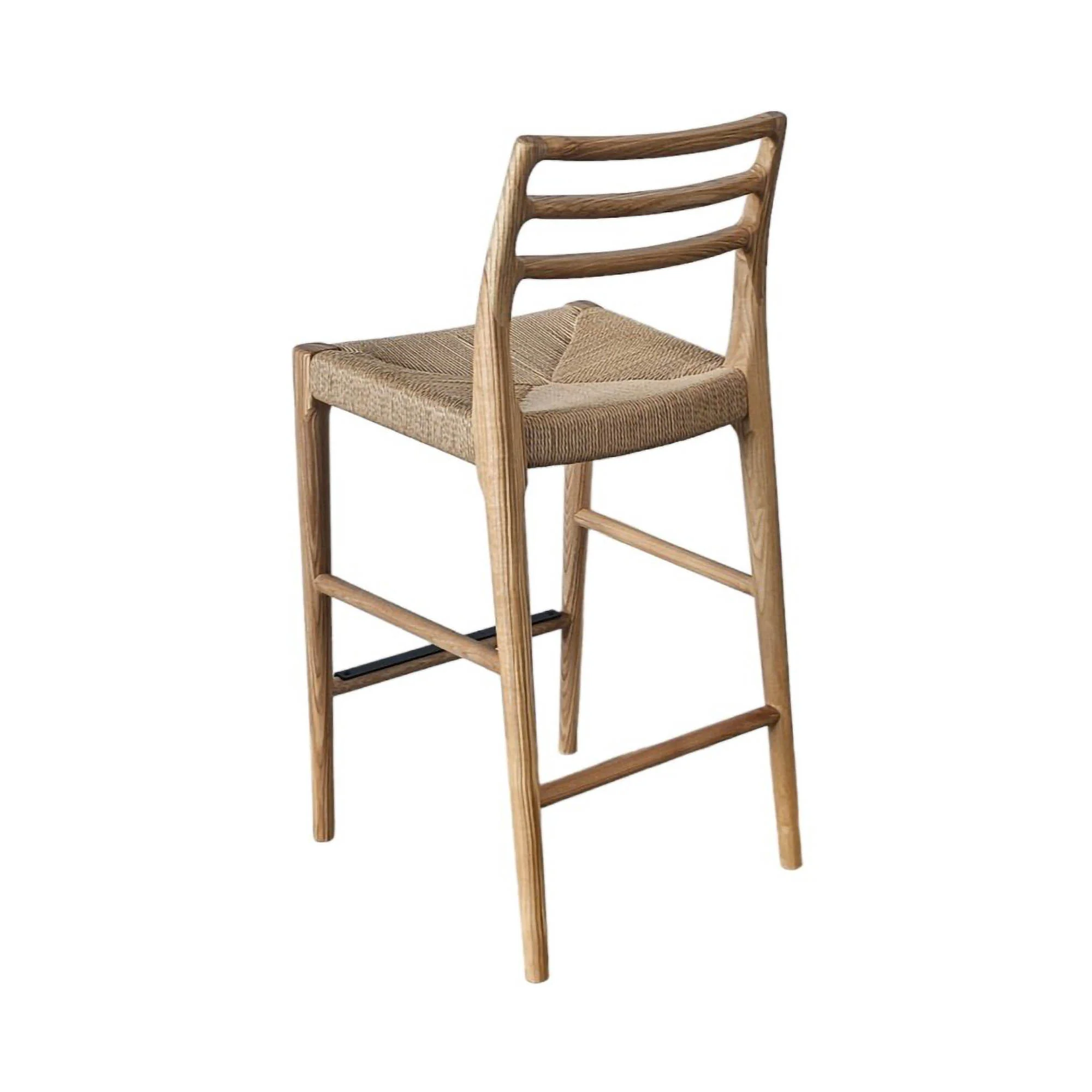 Java Bar Stool w/ 28" Seat Height - Natural - Image 5