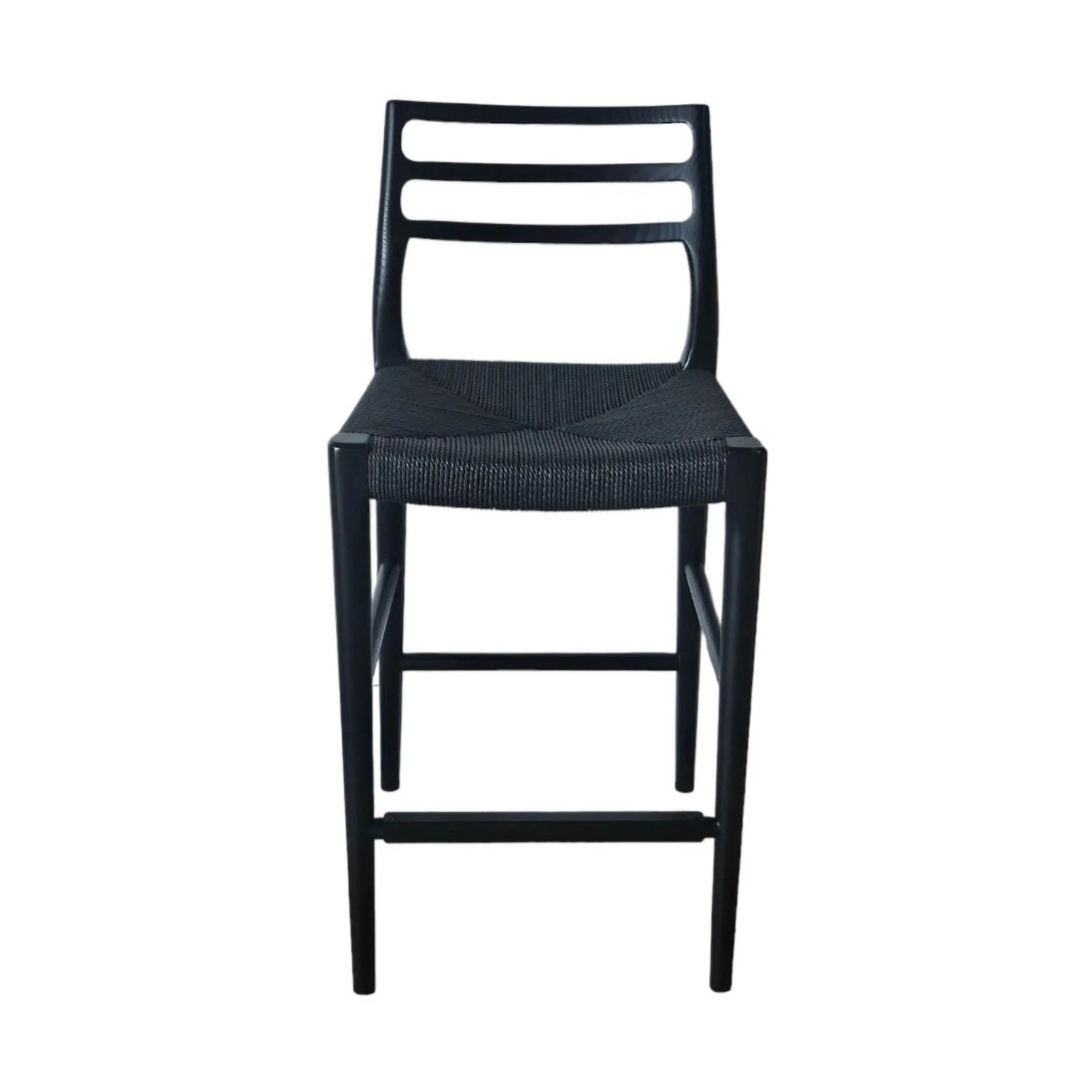 Java Narrow Counter Stool w/ 26" Seat Height - Black - Image 3