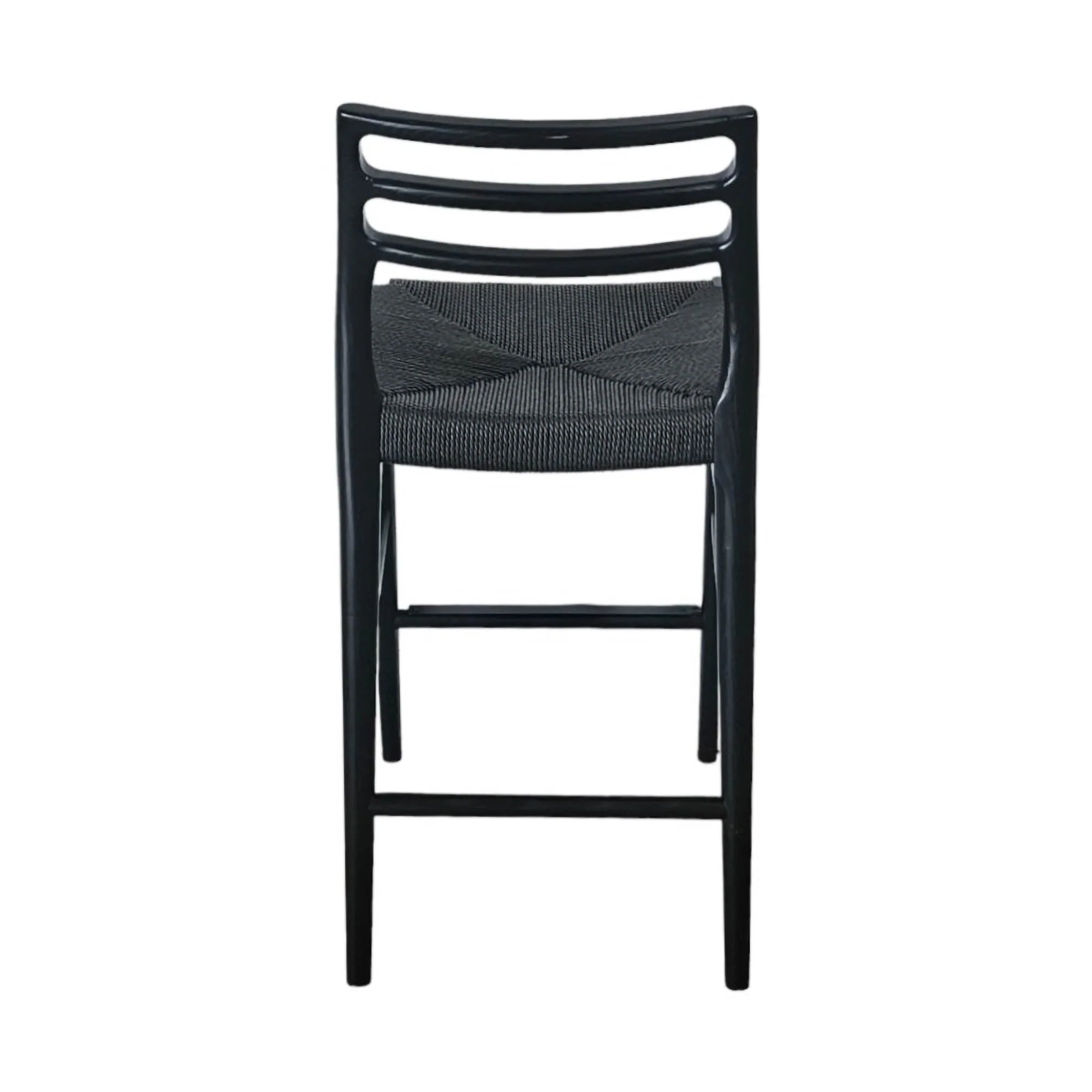 Java Narrow Counter Stool w/ 26" Seat Height - Black - Image 7