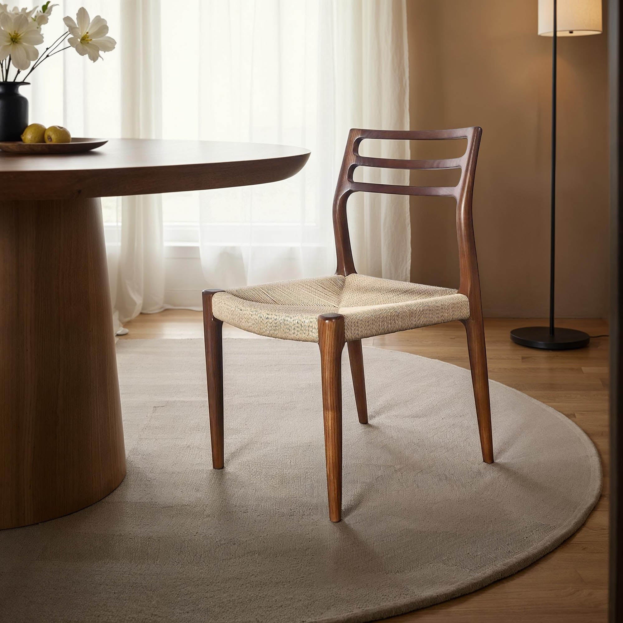 Java Dining Chair - Walnut Brown - Image 2