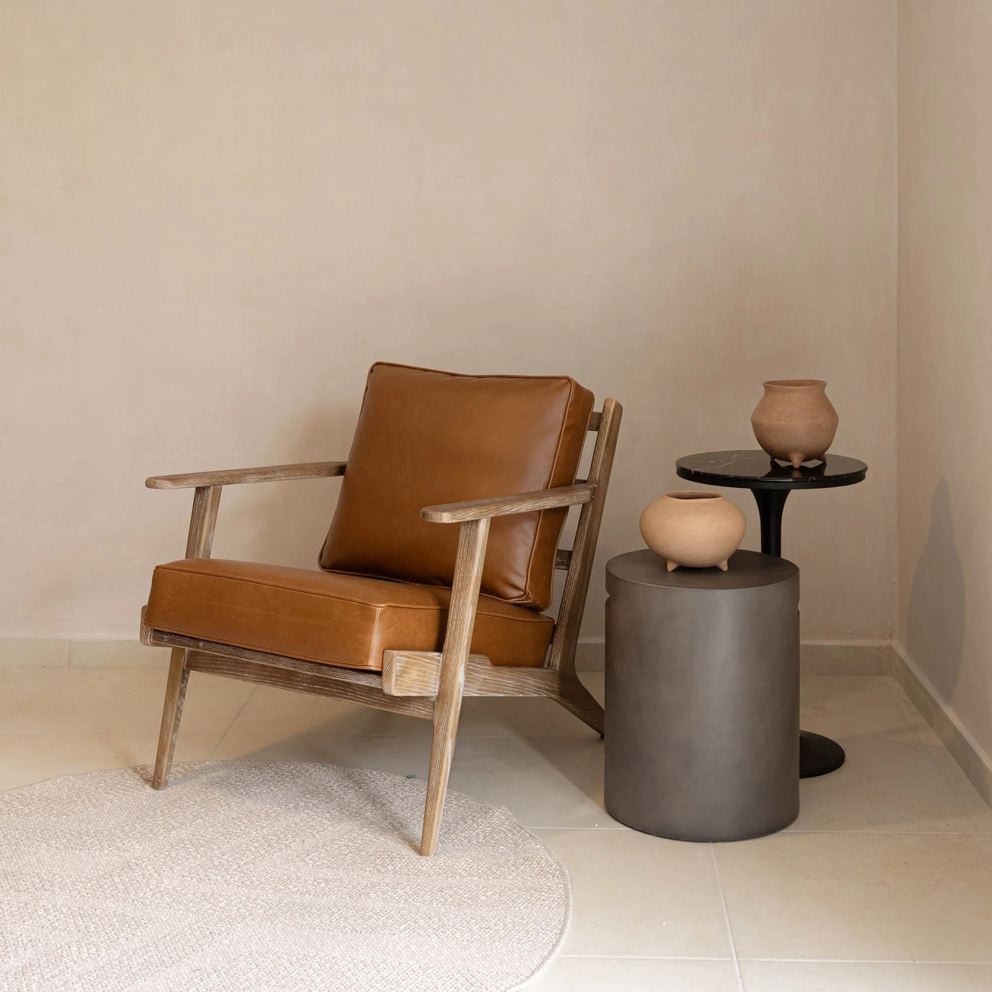 Junior Arm Chair - Saddle Brown - Image 2