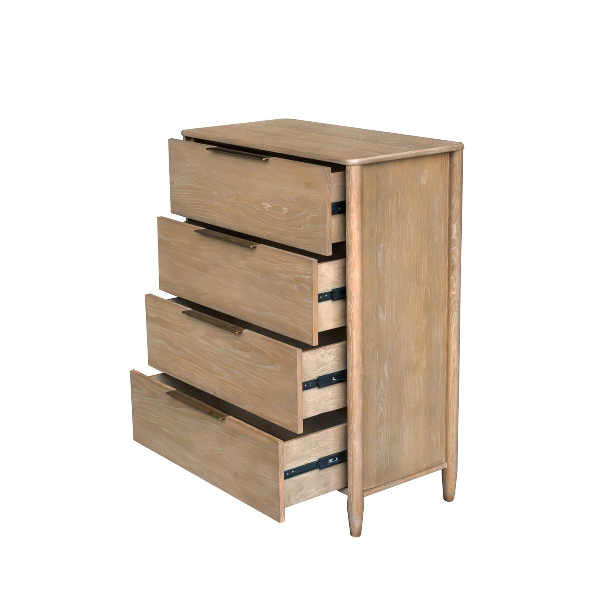 Kamelia 4 Drawer Chest - Sand - Image 6
