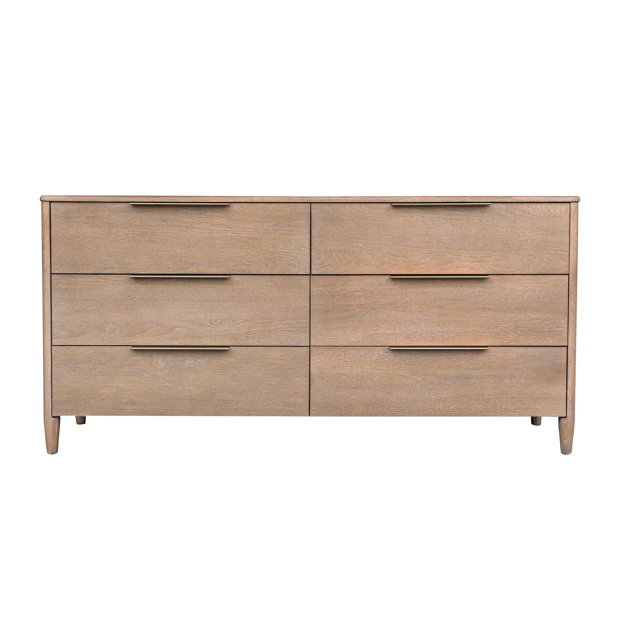 Kamelia 6 Drawer Dresser - Sand - Image 5