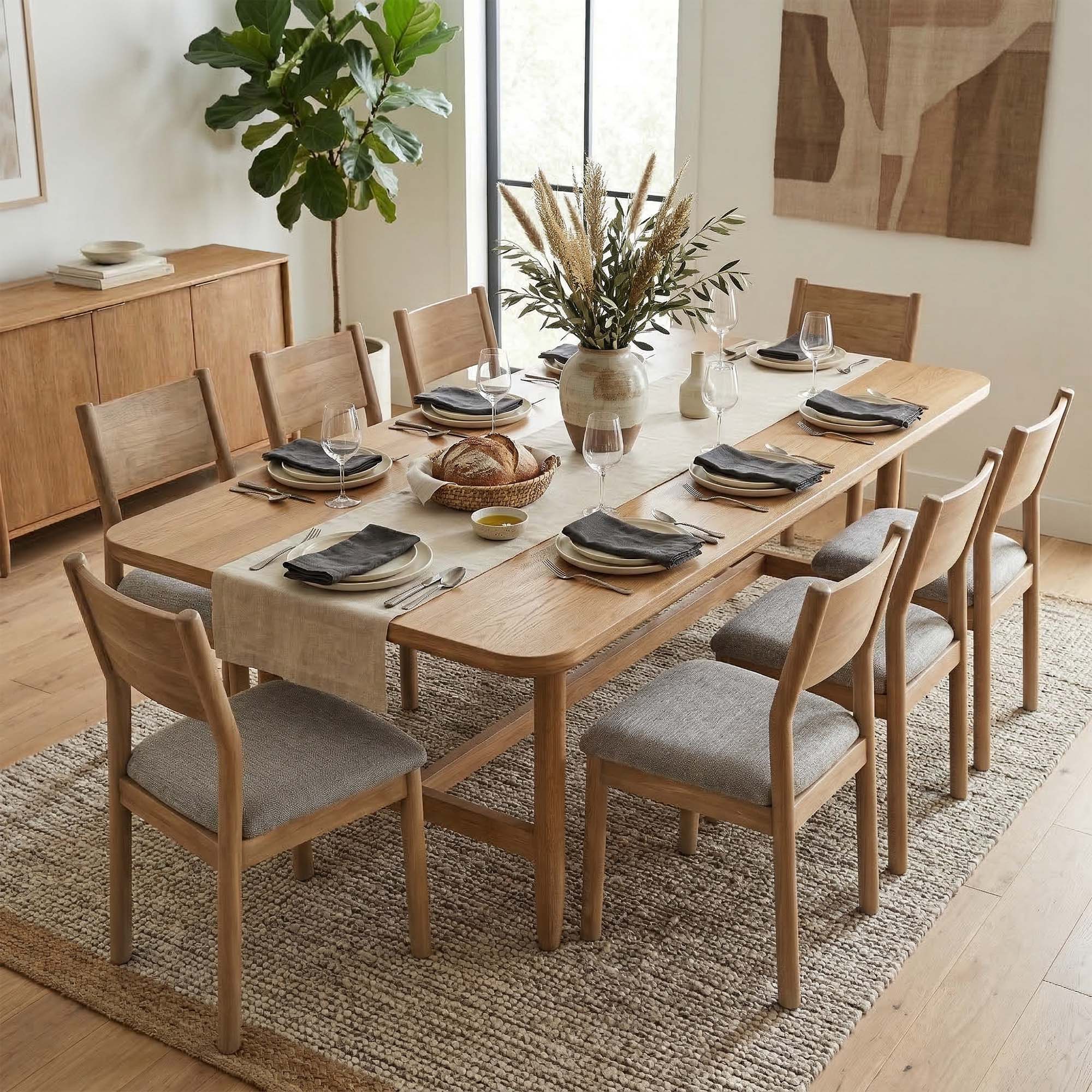 Kamelia Dining Table - Sand - Image 2