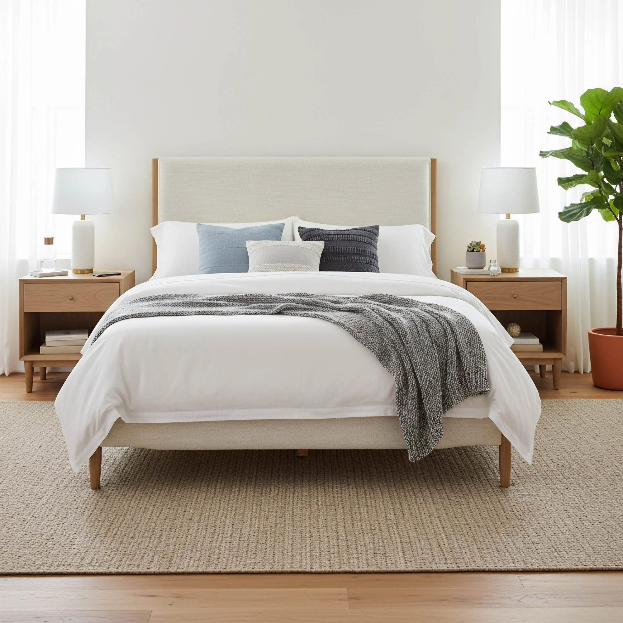 Kamelia King Bed - Sand - Image 11