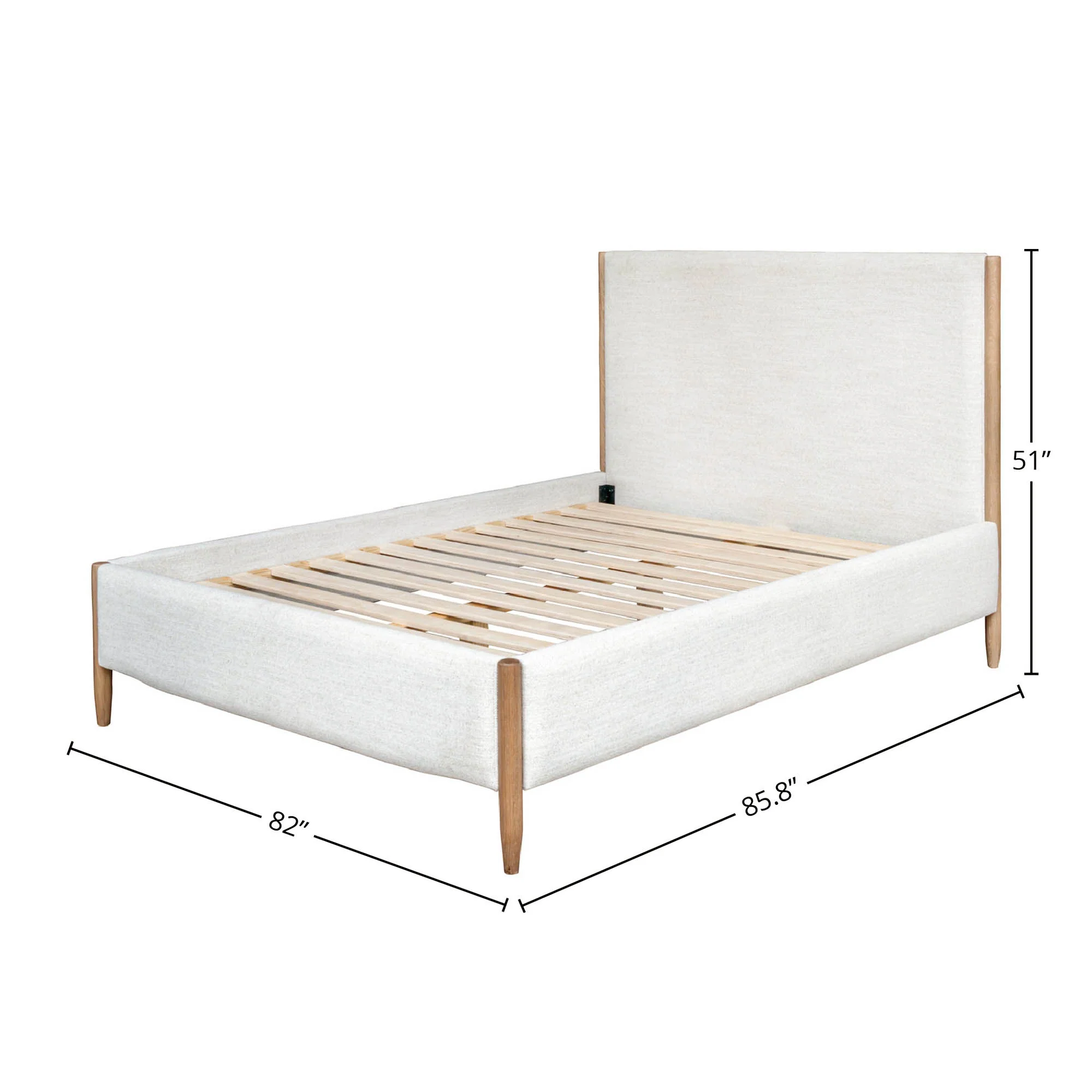 Kamelia King Bed - Sand - Image 3