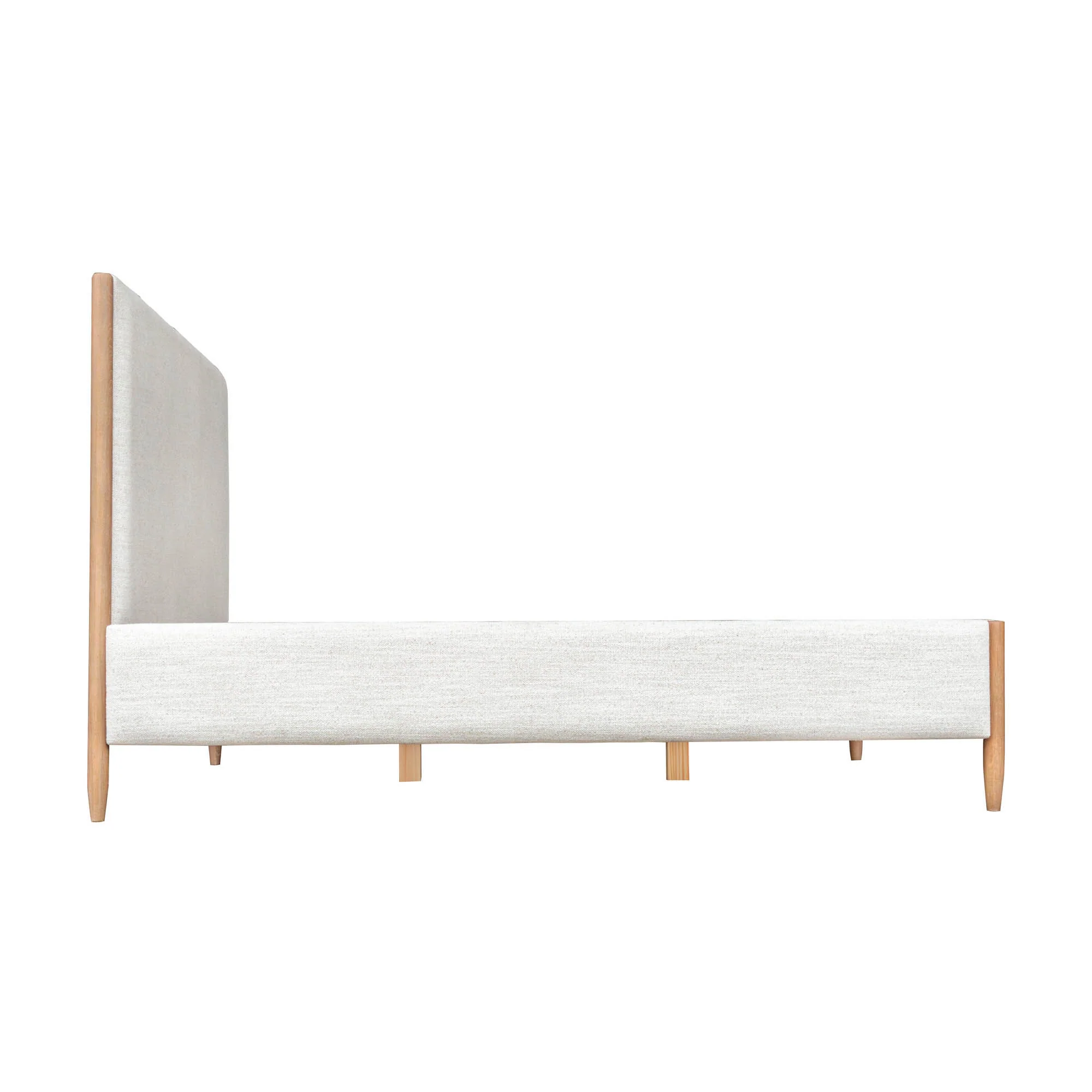 Kamelia Queen Bed - Sand - Image 8
