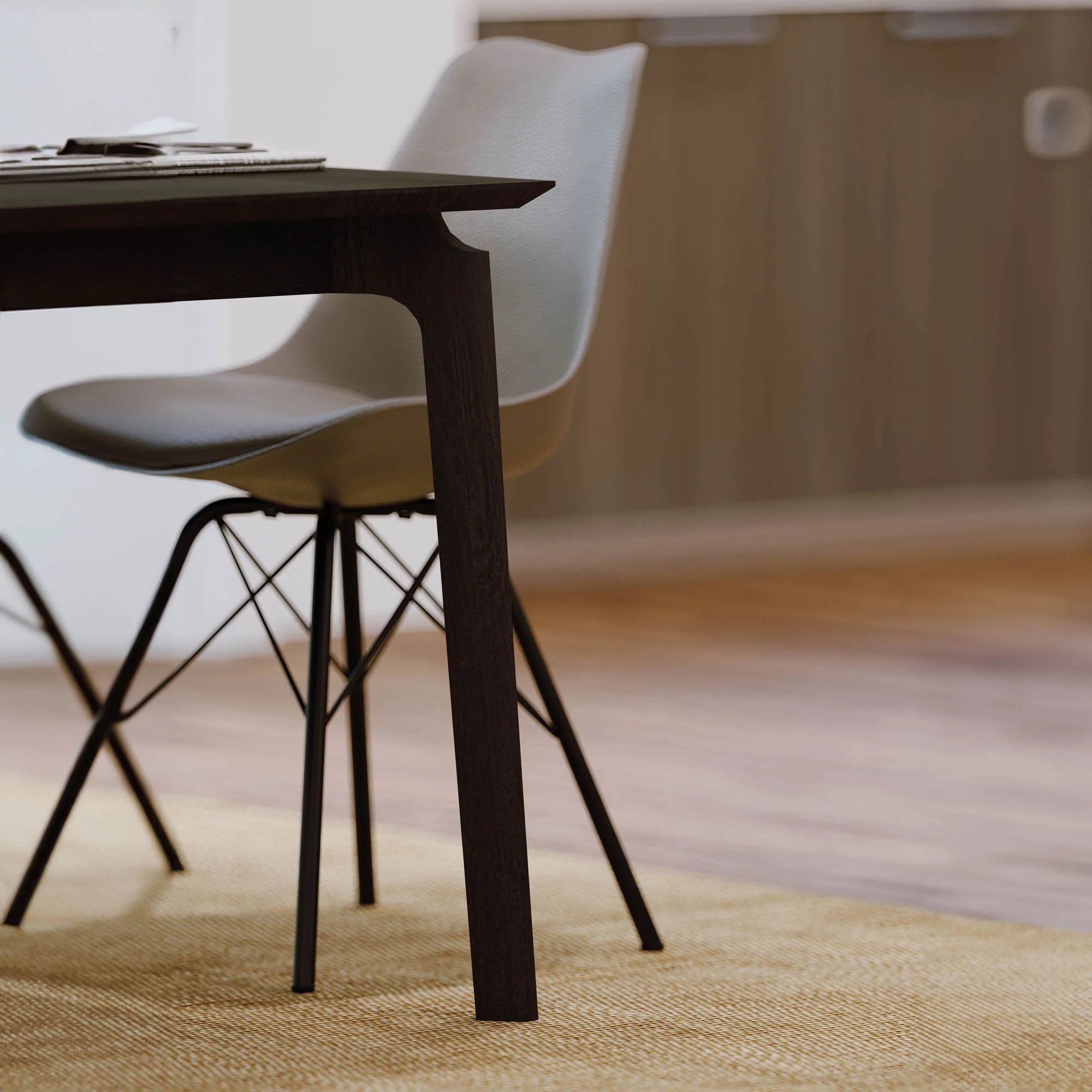 Kenzo Dining Table 71” - Black - Image 8
