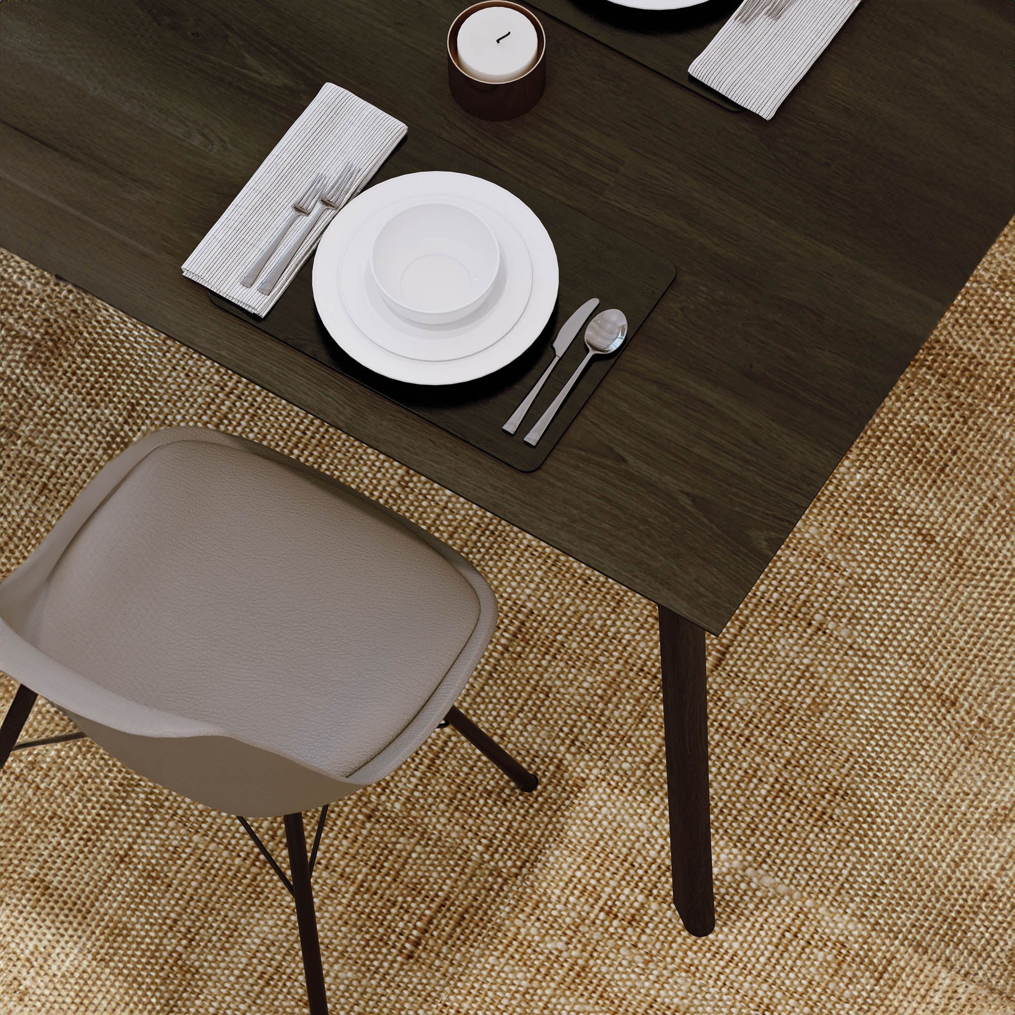 Kenzo Dining Table 71” - Black - Image 9