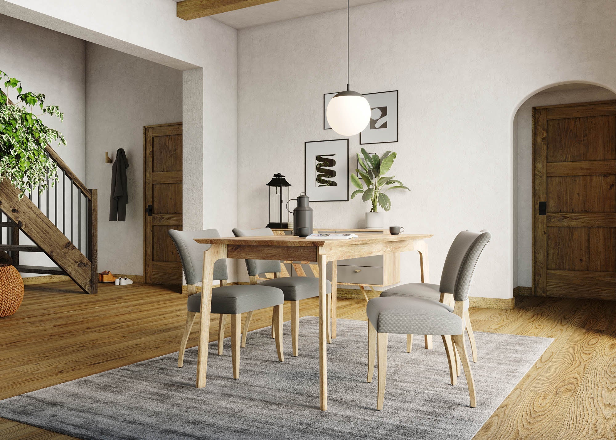 Kenzo Dining Table Small 60” – Natural - Image 6