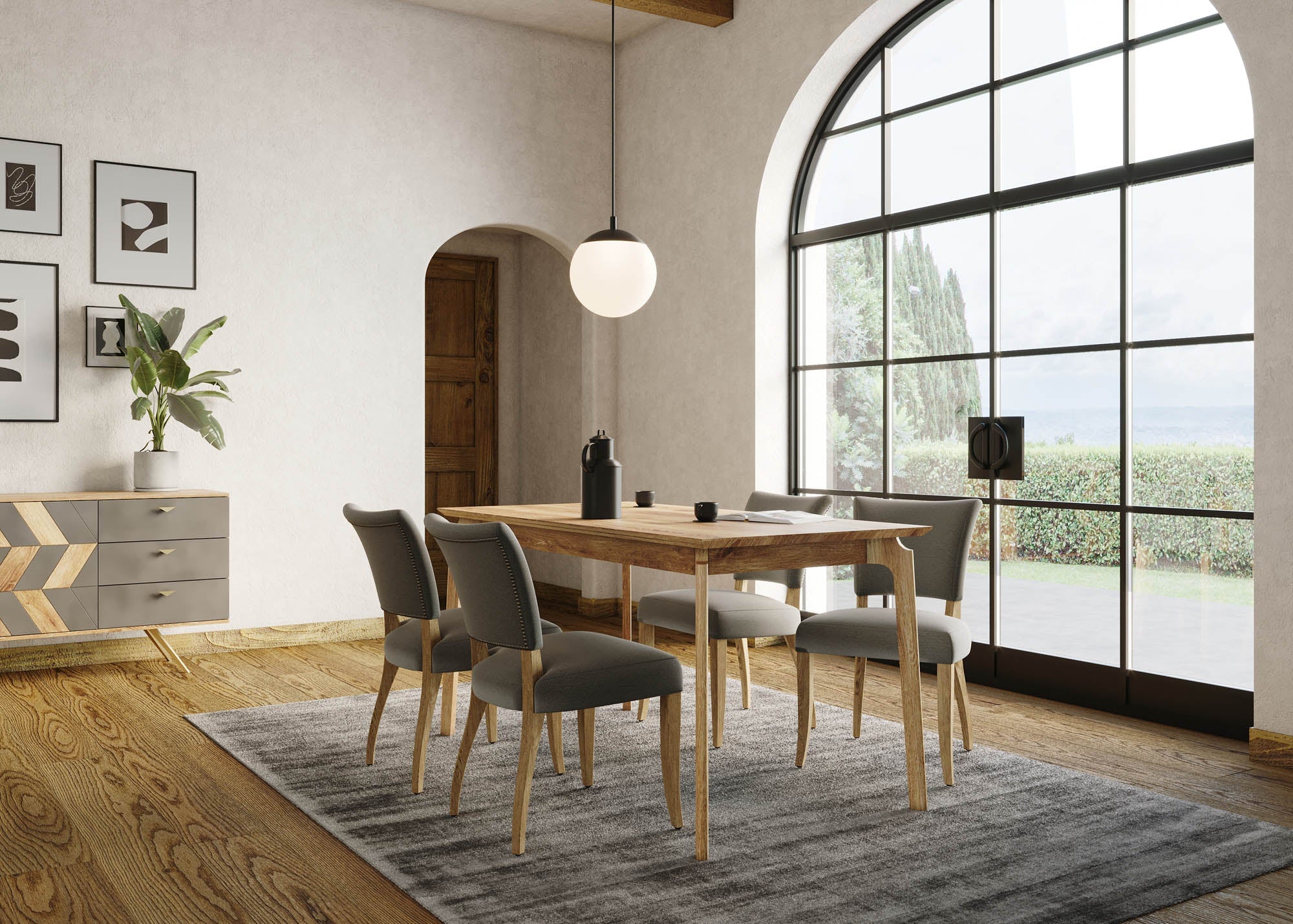 Kenzo Dining Table Small 60” – Natural - Image 8