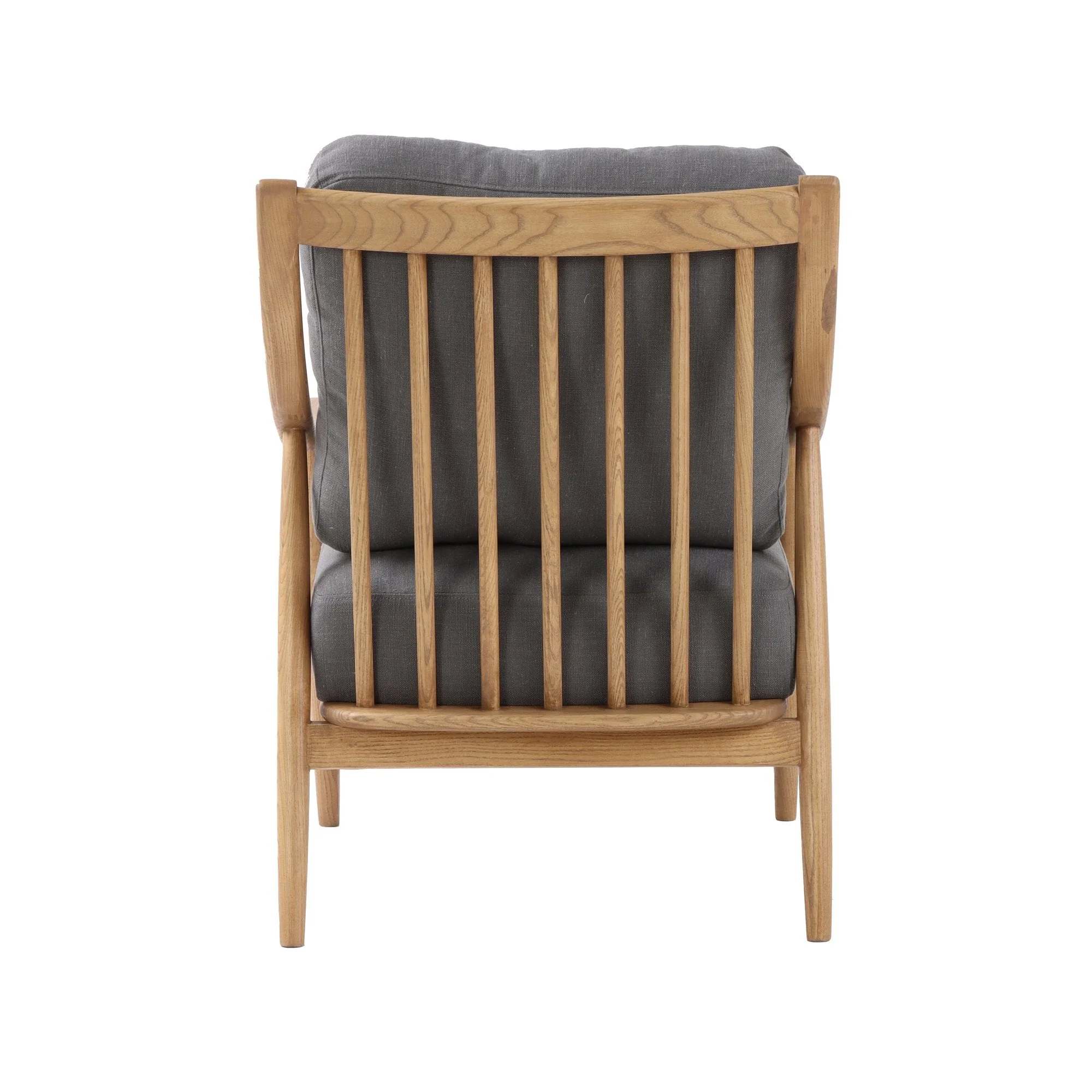 Kinsley Club Chair - Stormy Grey/Natural Frame - Image 6