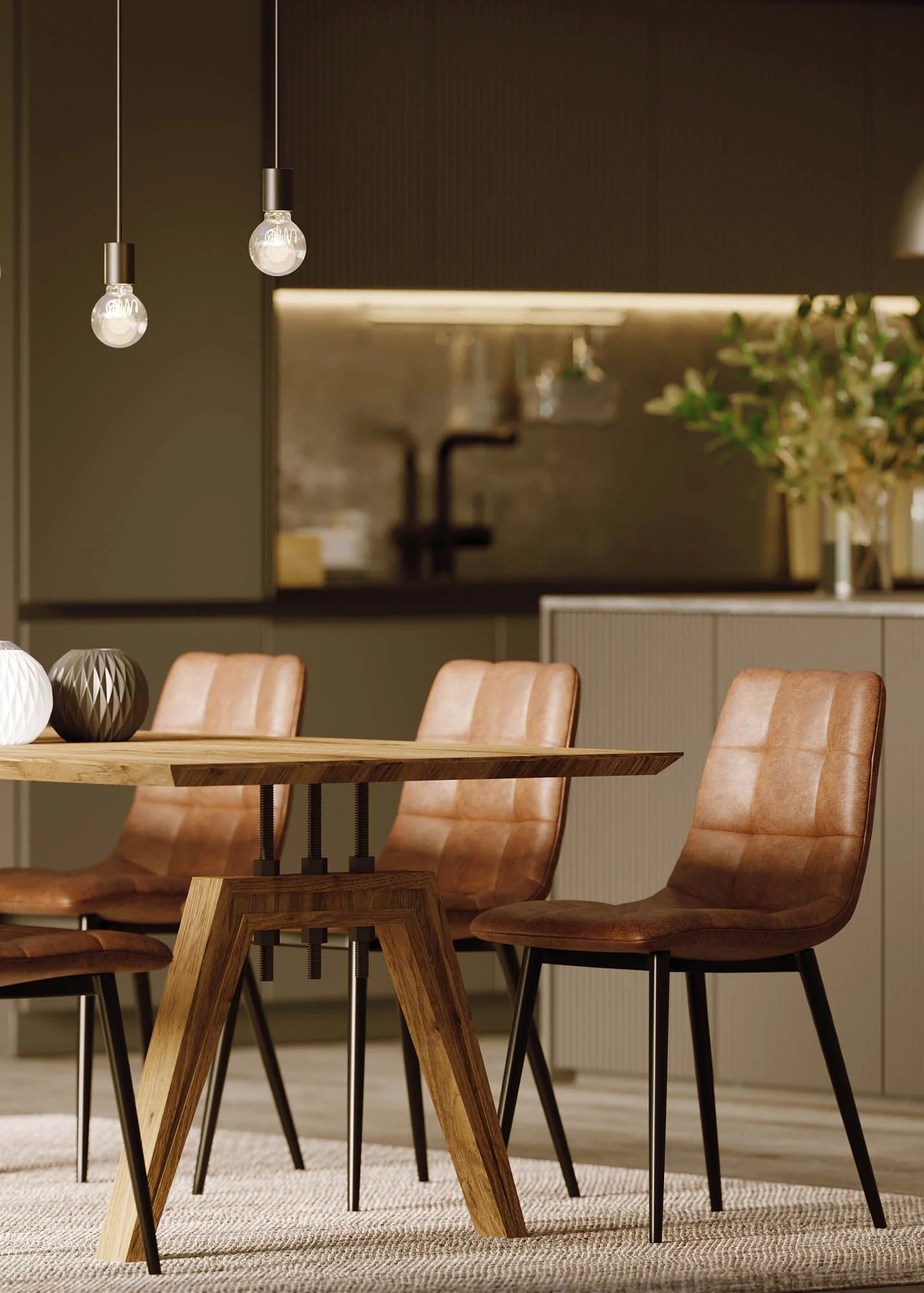 Landmark Dining Table 84" - Image 12