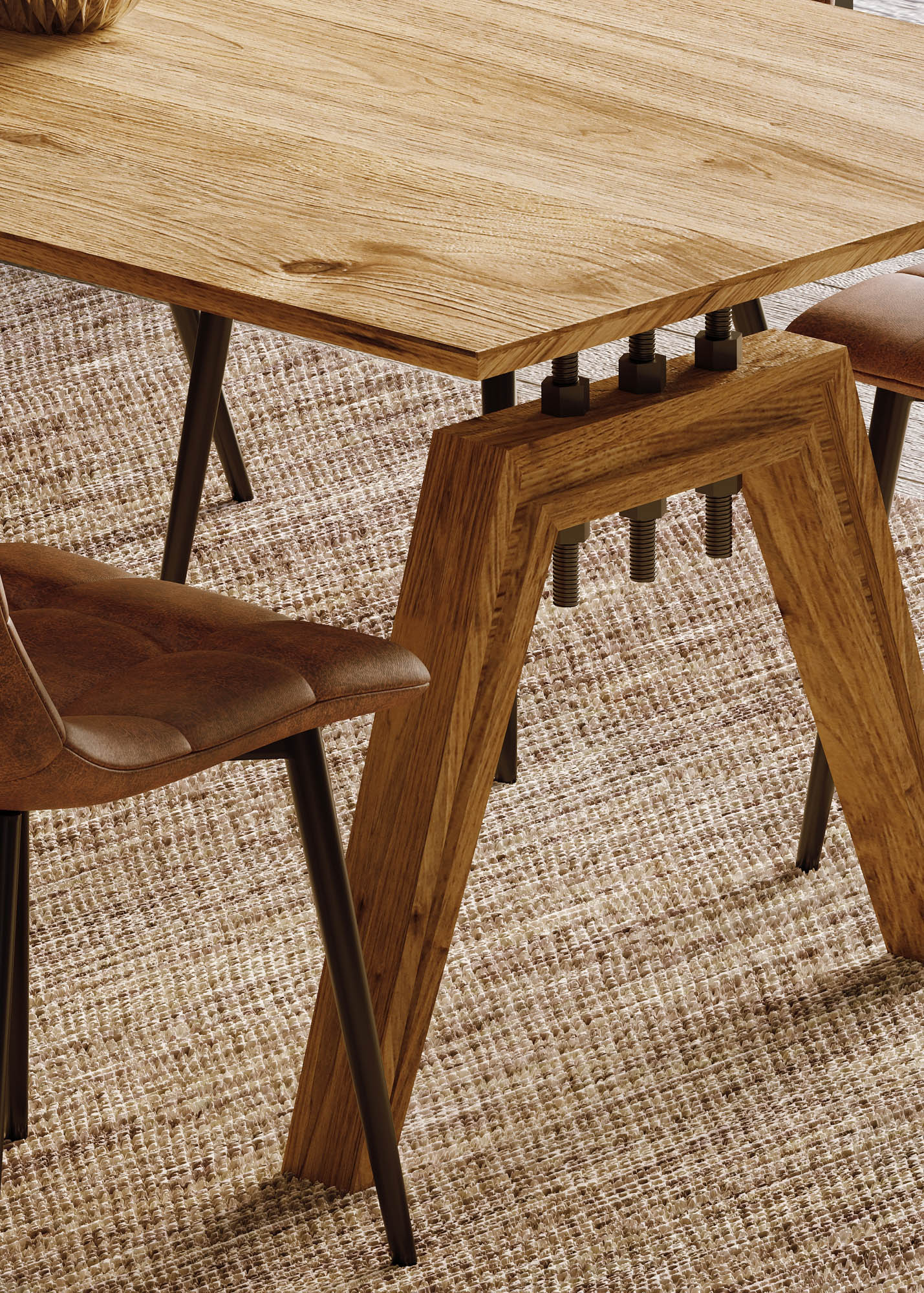 Landmark Dining Table 84" - Image 16