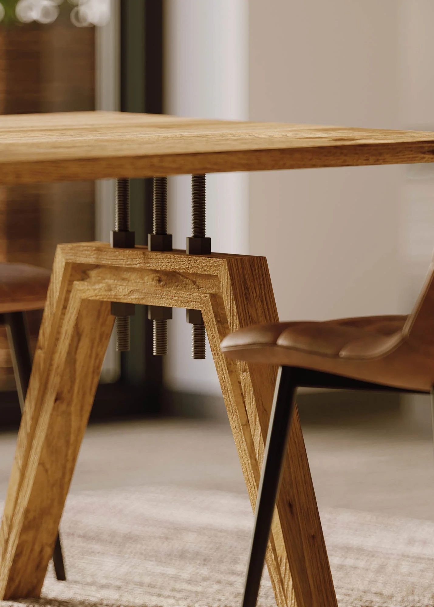 Landmark Dining Table 84" - Image 17