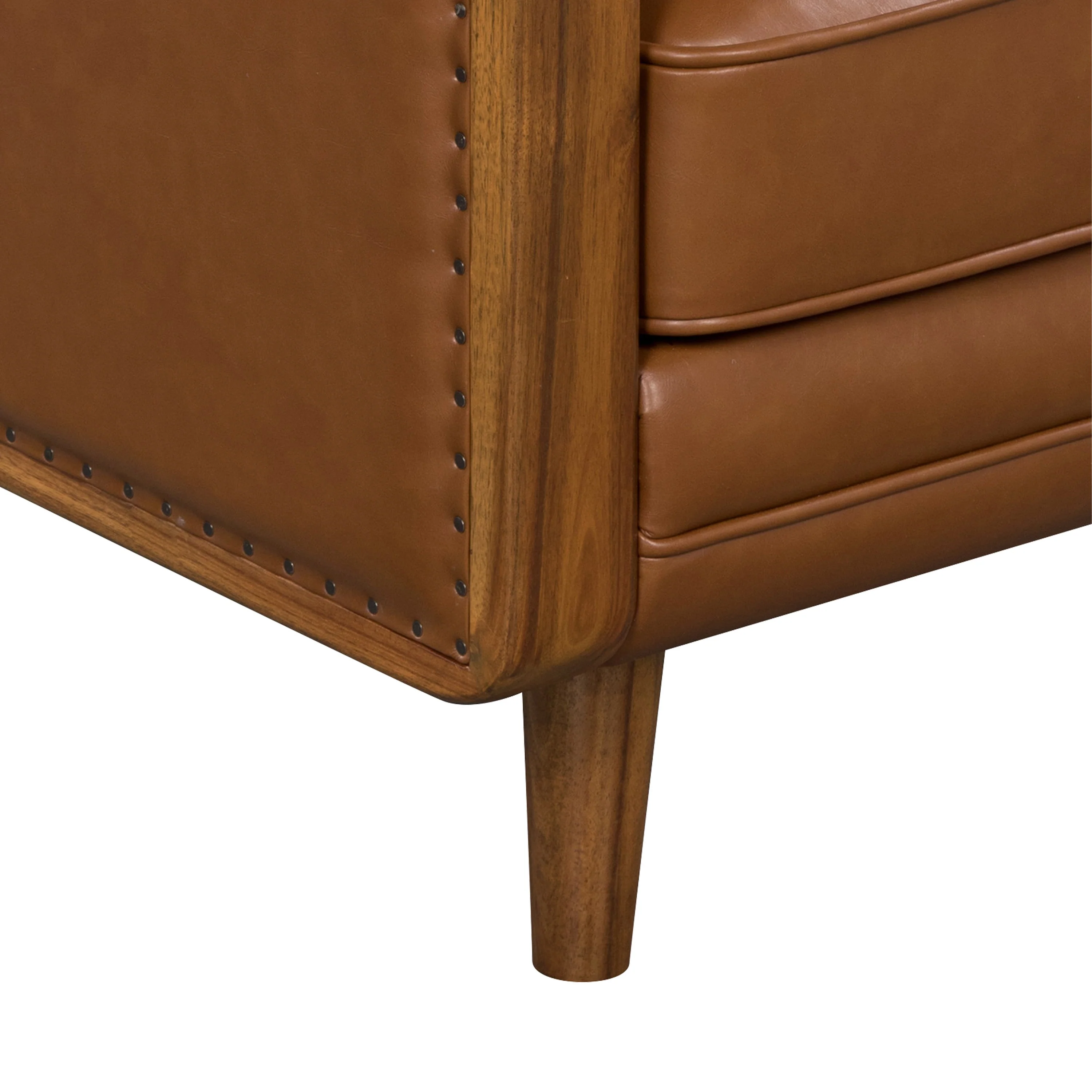 Las Vegas Mandalay Club Chair - Vegan Nut - Image 8