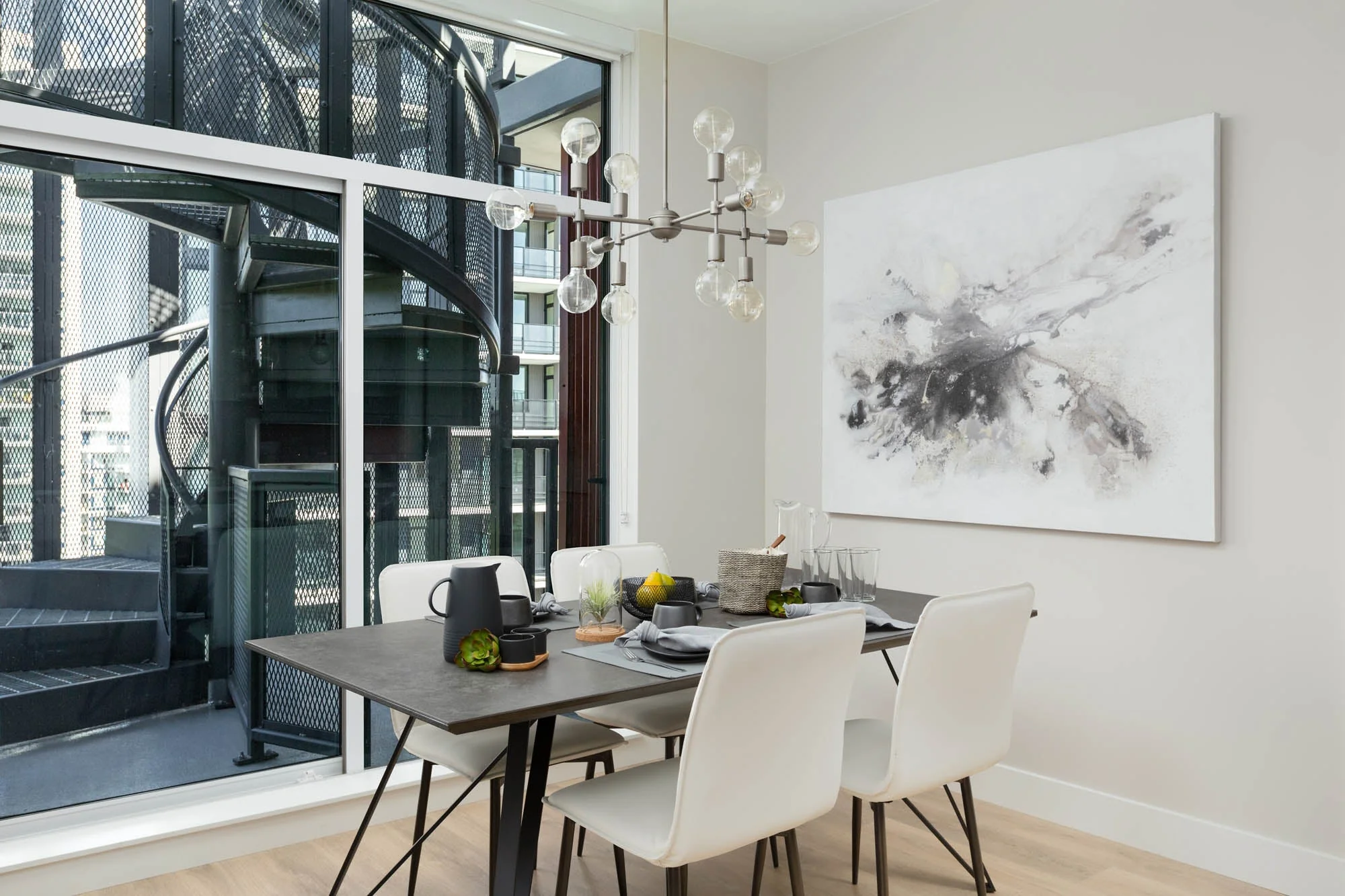 Luca Dining Chair - Fox White - Image 6