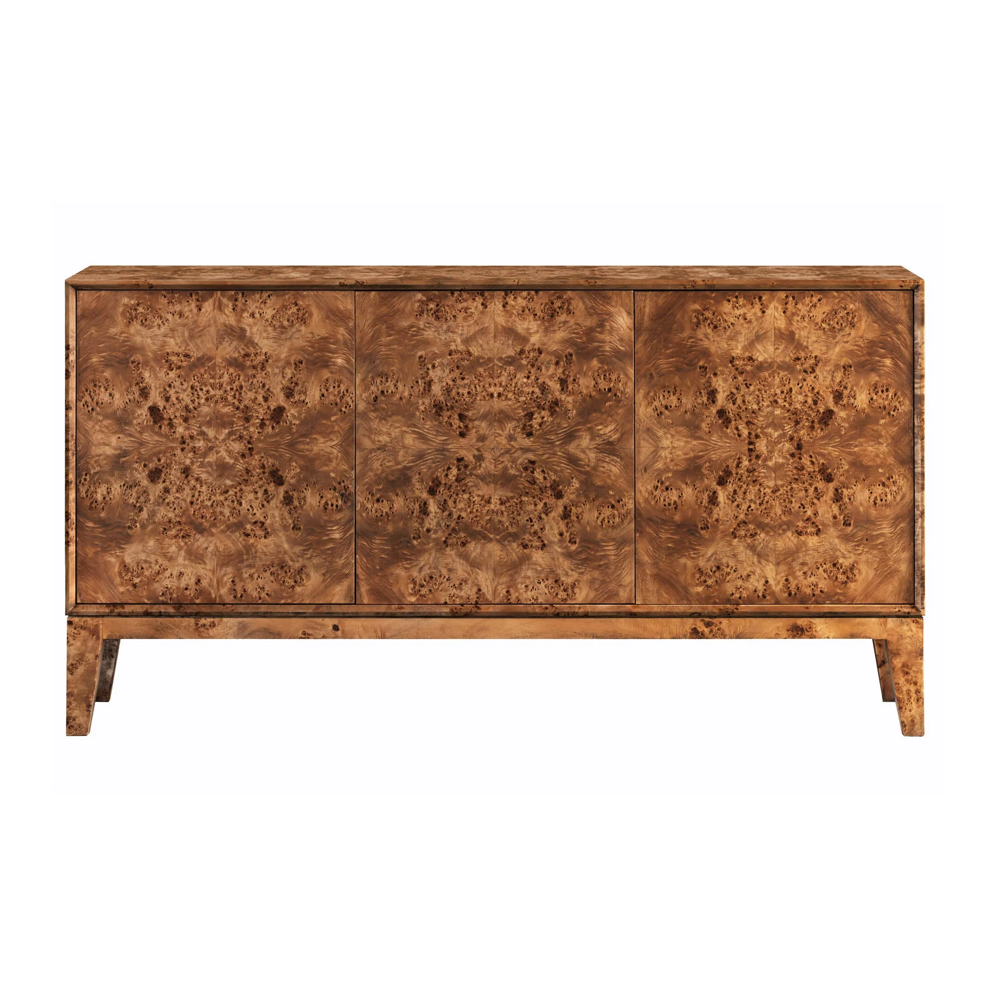 Mappa 3 Door Sideboard - Dark Burl - Image 4