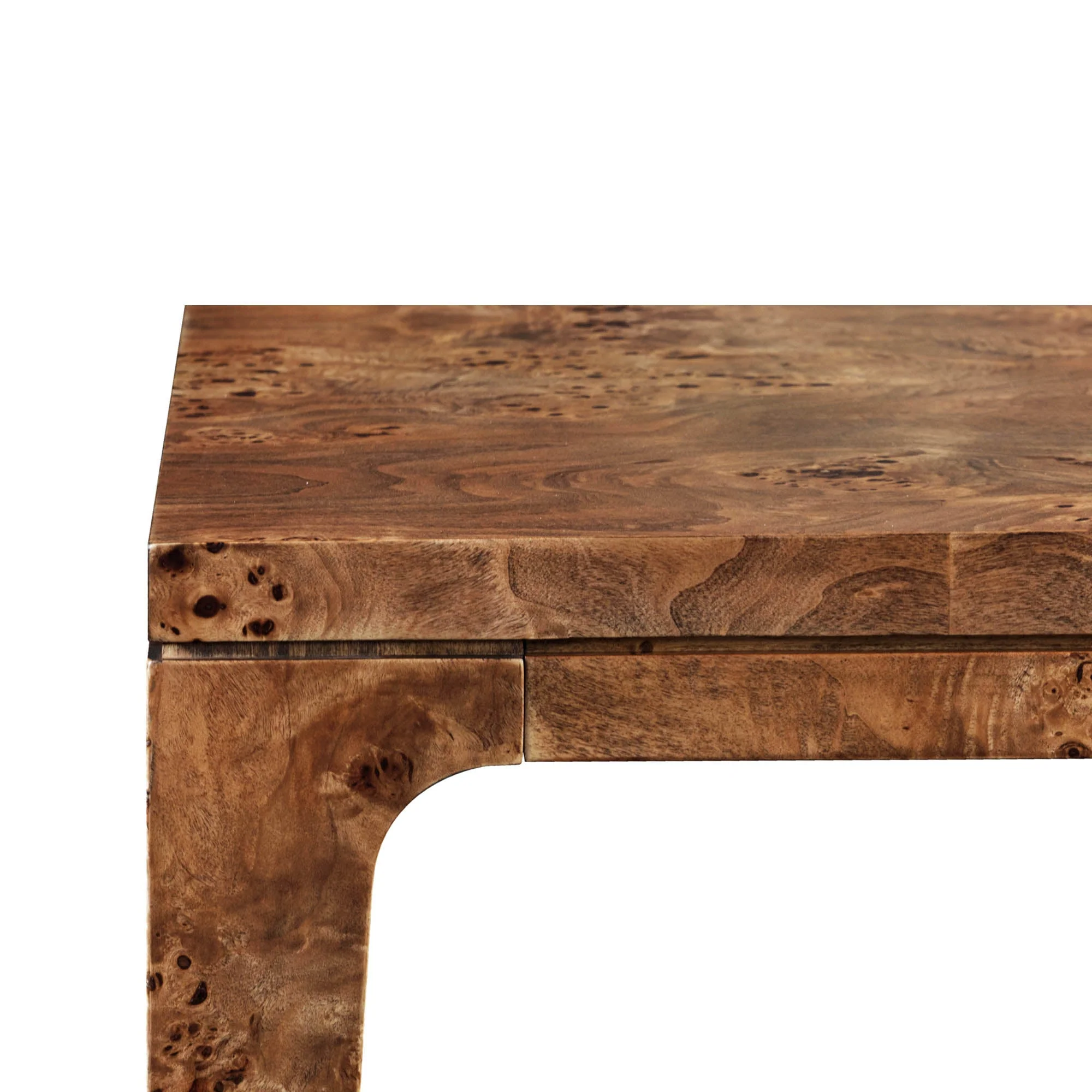 Mappa Regular Dining Table - Dark Burl - Image 7