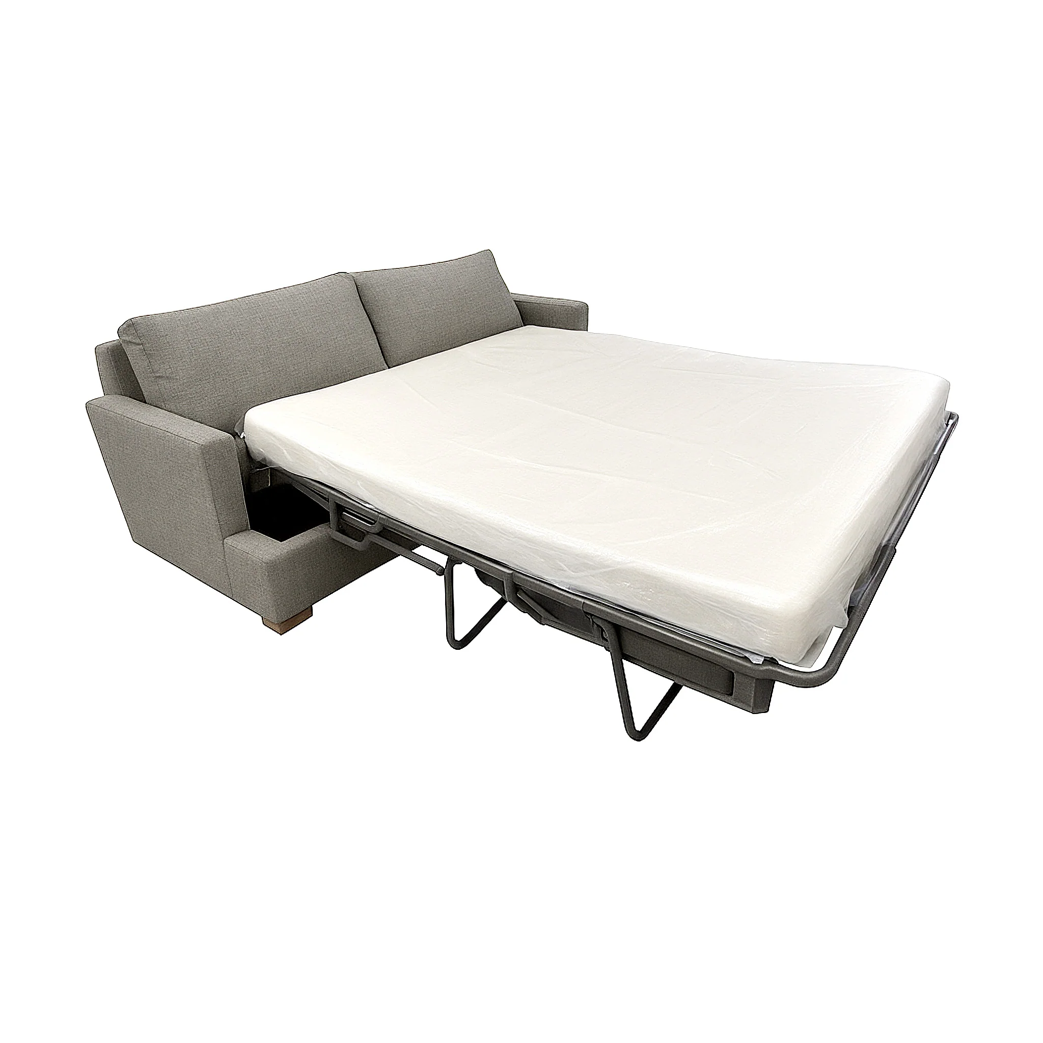 Martha Double Sofa Bed - Pepper Grey (Performance) - Image 5