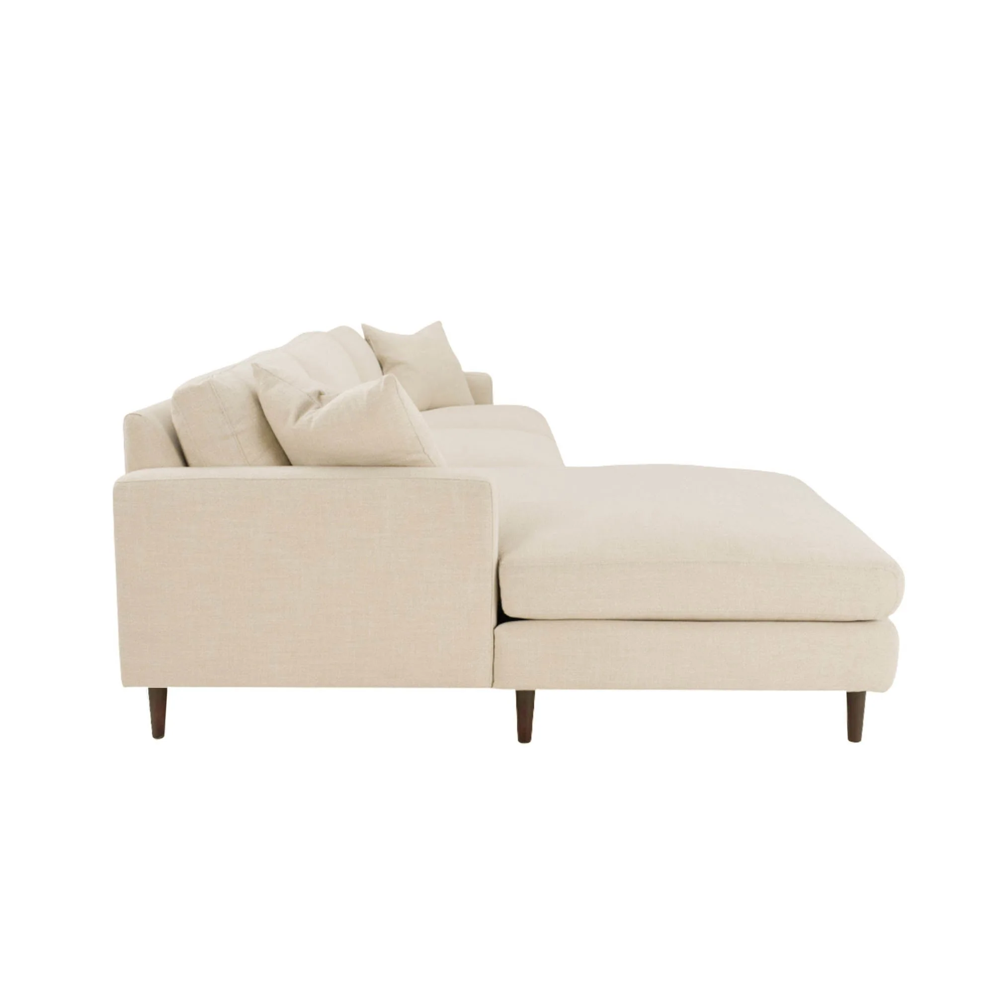 Martha Left Sectional Sofa - Beach Alabaster - Image 7