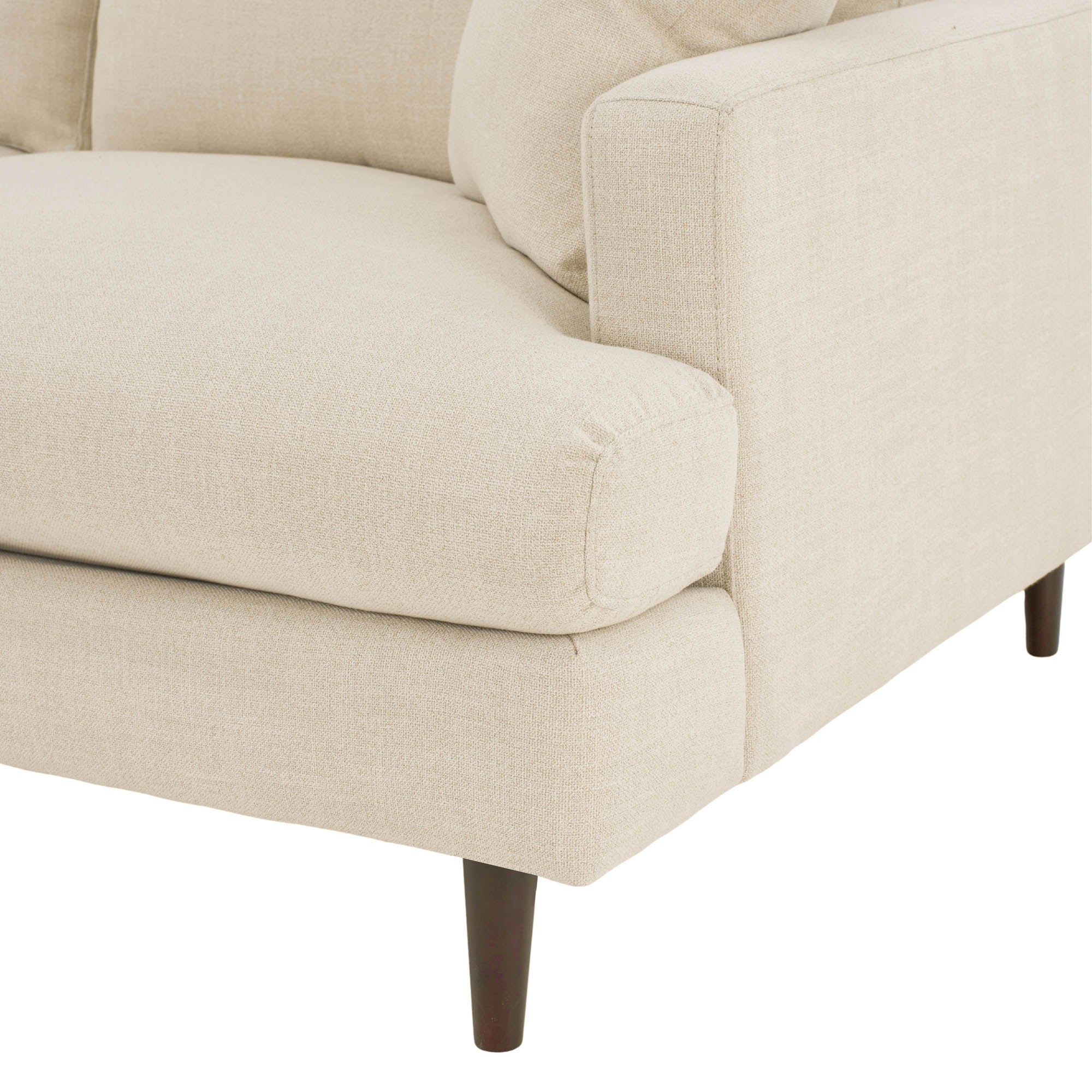 Martha Left Sectional Sofa - Beach Alabaster - Image 8