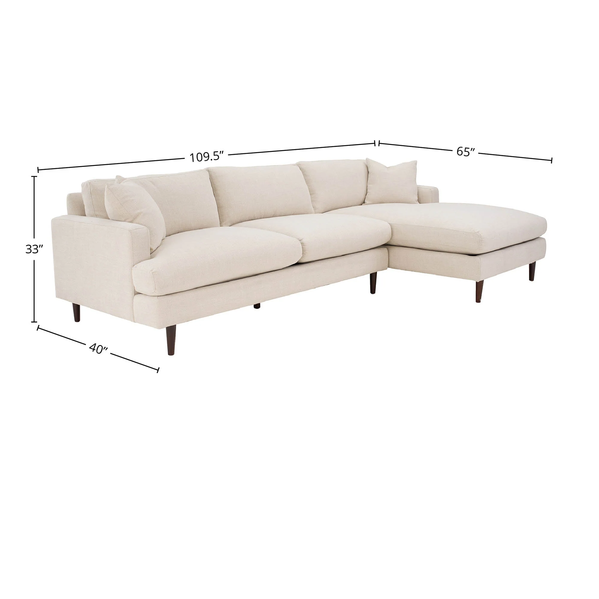 Martha Right Sectional Sofa Frame - Image 4