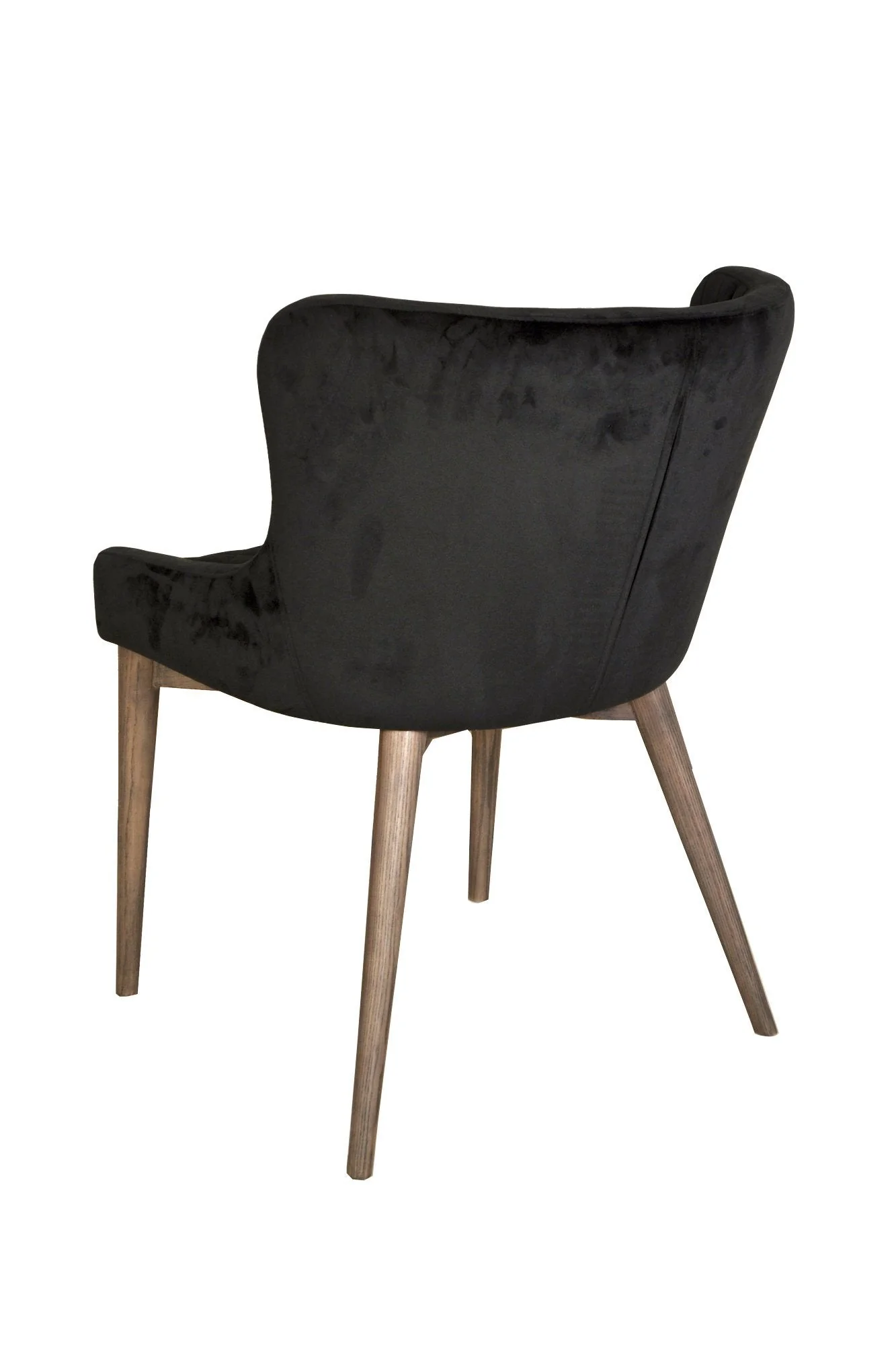 Mila Dining Chair - Black Velvet - Image 12