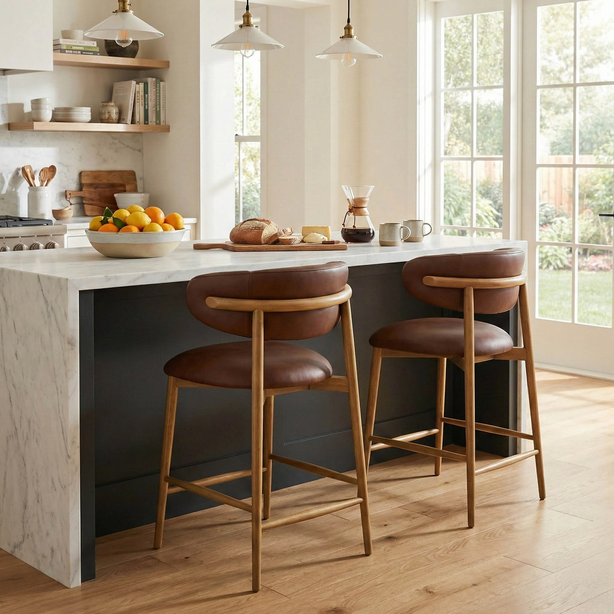 Milo Counter Stool - Mocha (Limited Edition) - Image 2