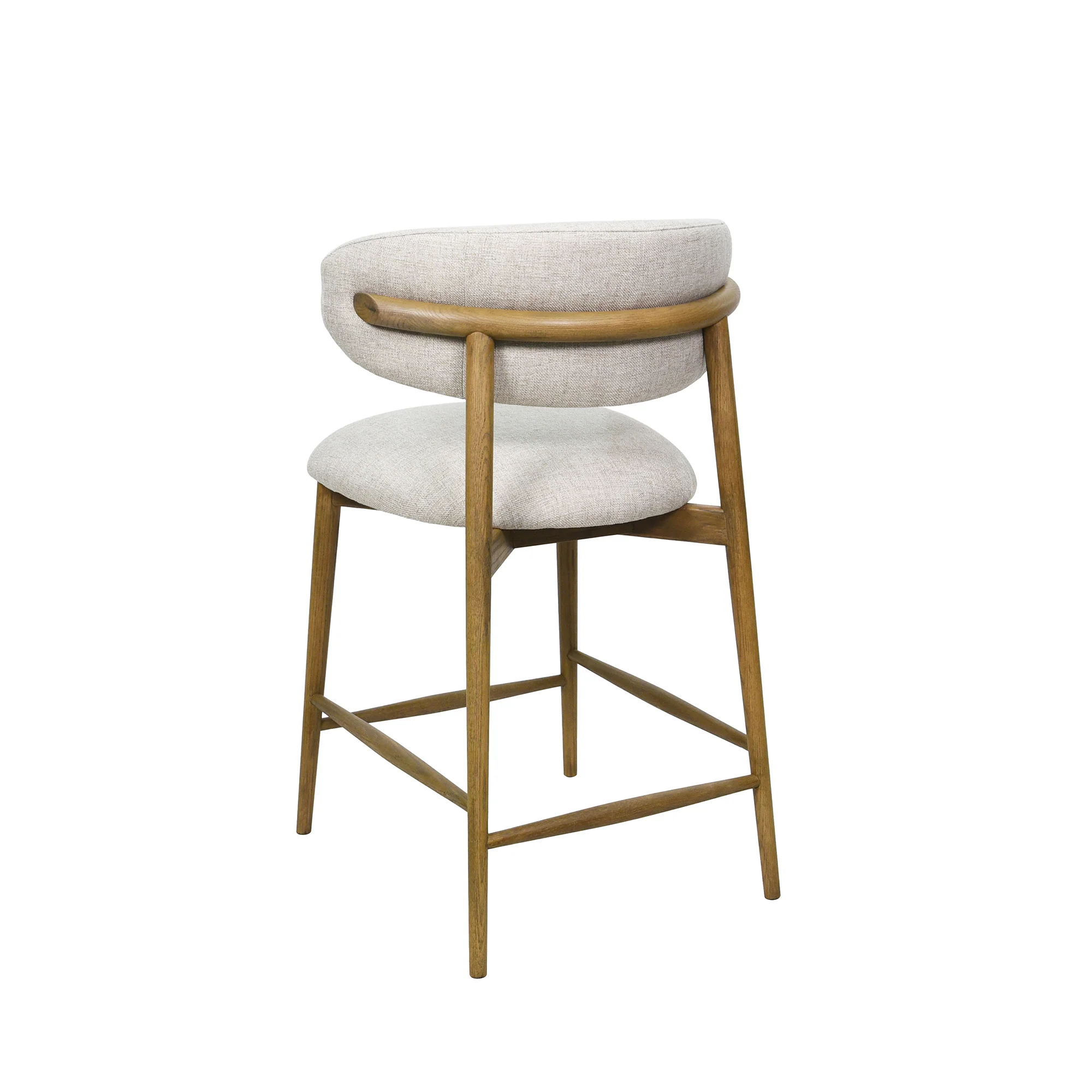 Milo Counter Stool - Vanilla Tweed (Limited Edition) - Image 6
