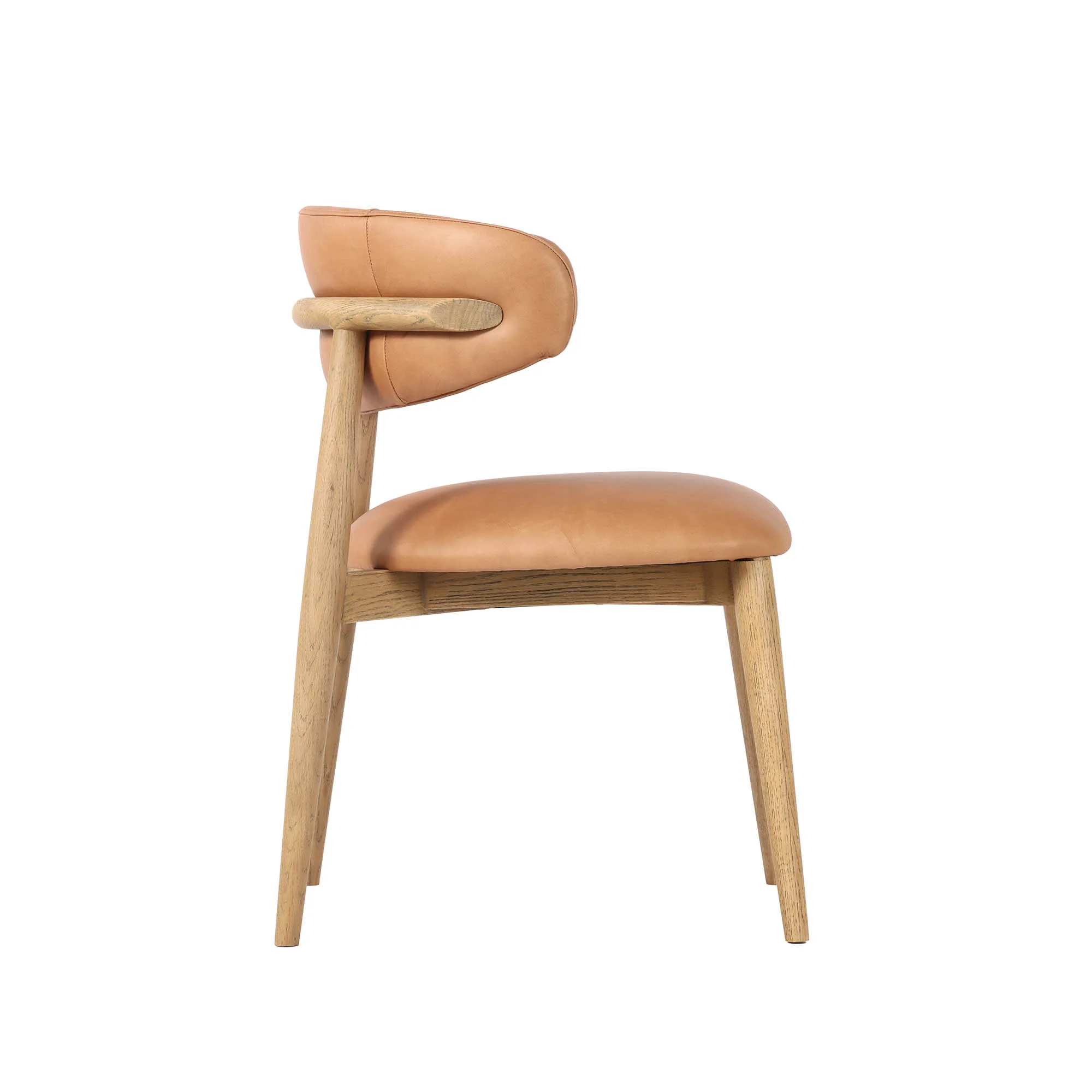 Milo Dining Chair - Hazelnut (TH) - Image 5