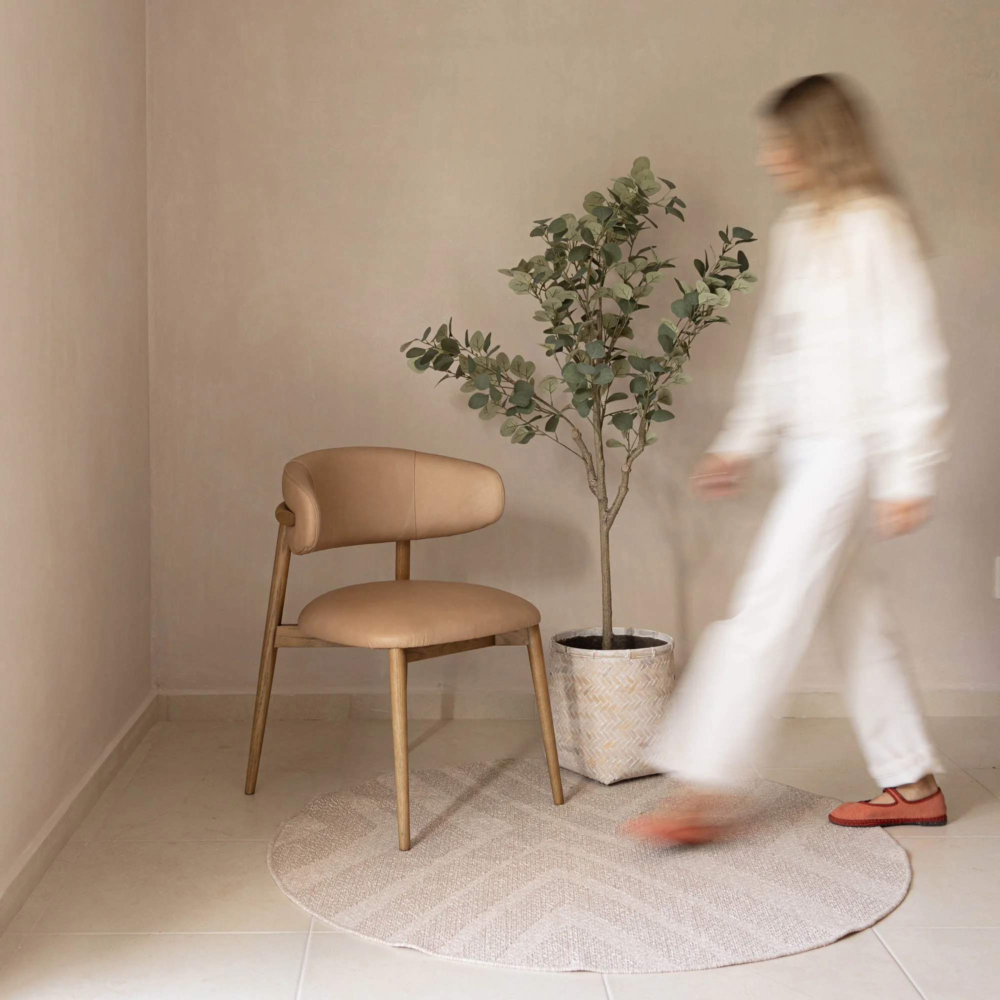 Milo Dining Chair - Nude (TH) - Image 8