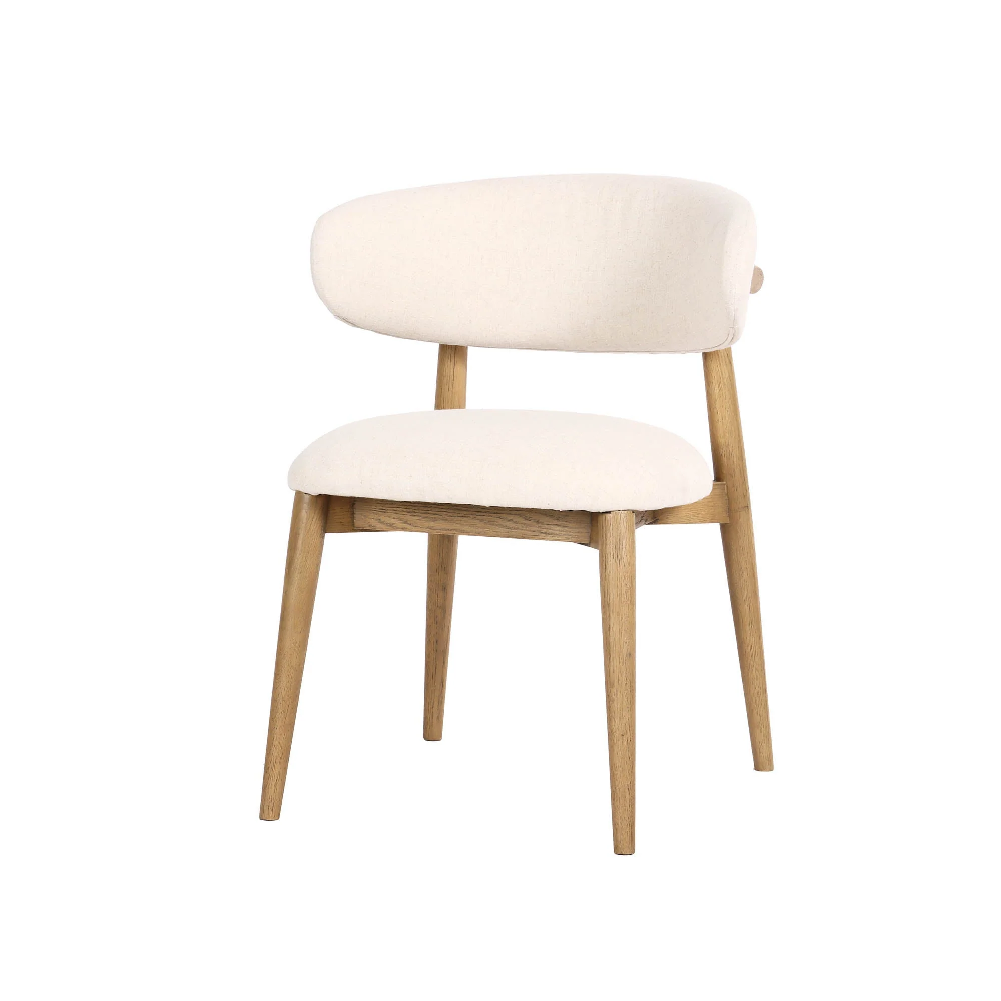 Milo Dining Chair - Savile Flax (CN)