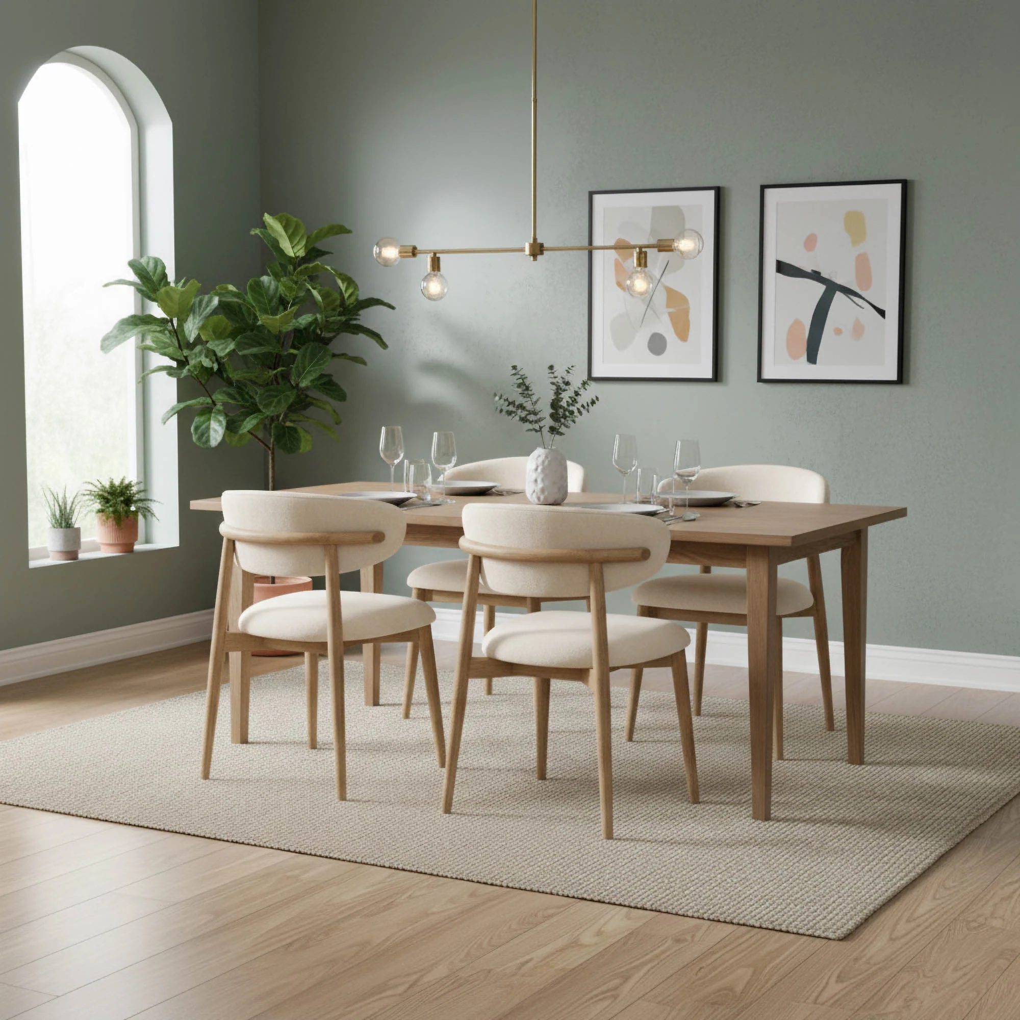 Milo Dining Chair - Savile Flax (CN) - Image 2