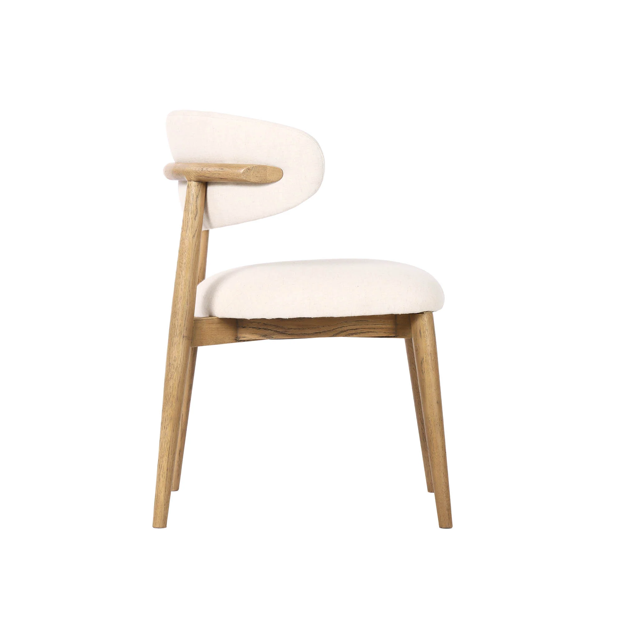 Milo Dining Chair - Savile Flax (TH) - Image 7