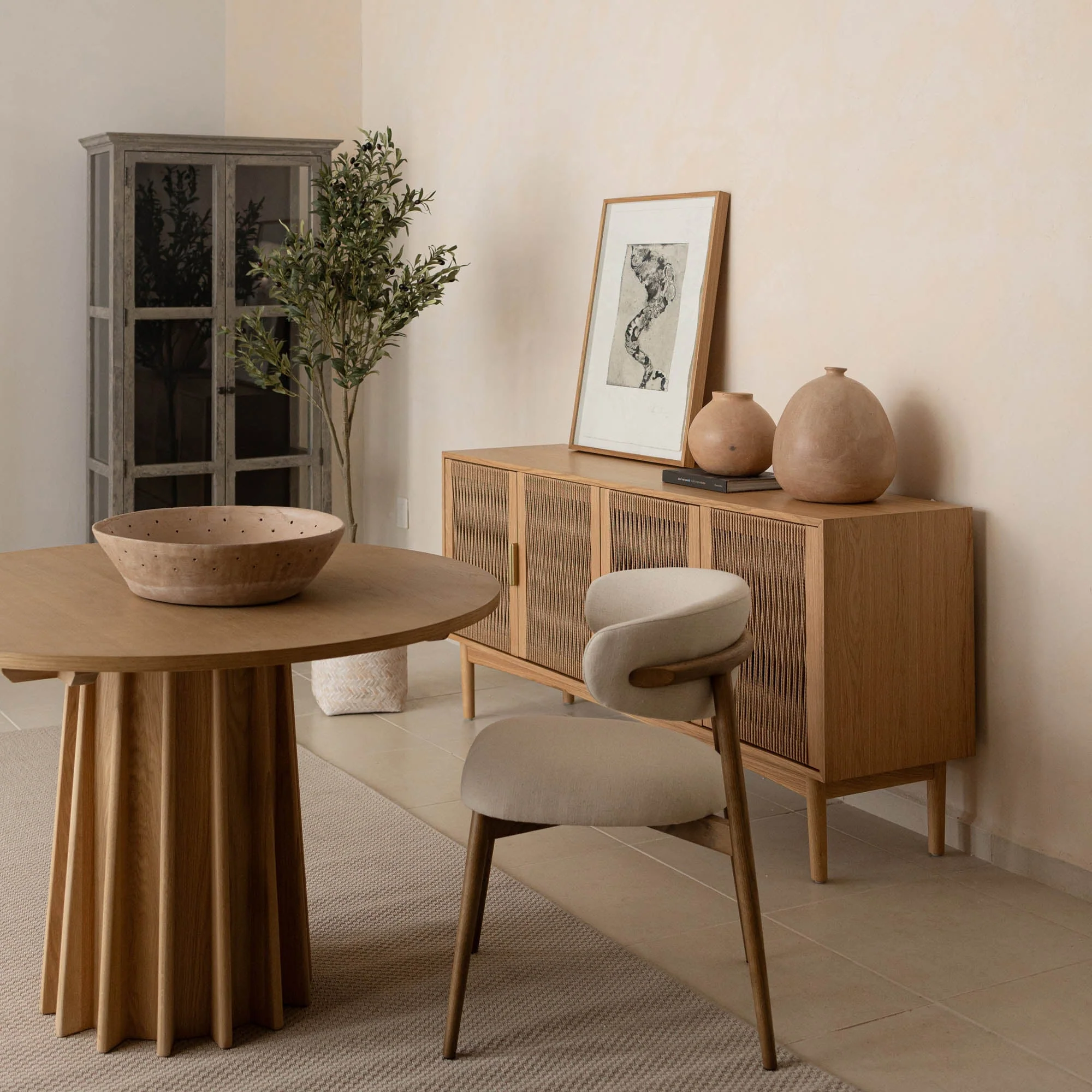 Milo Dining Chair - Savile Flax (TH) - Image 9