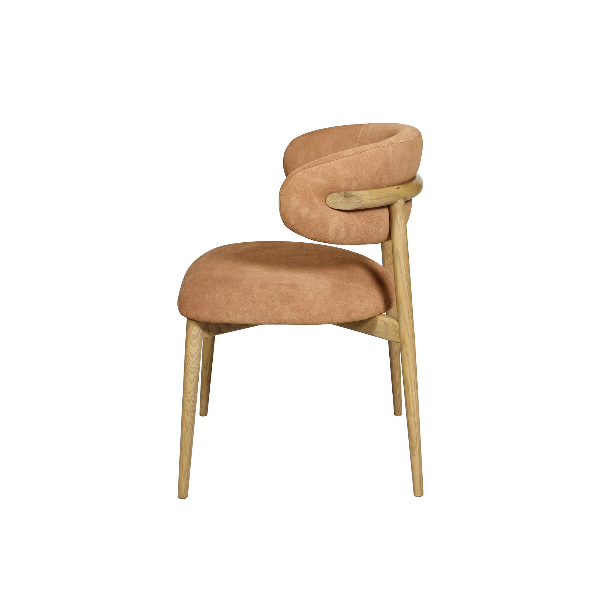 Milo Dining Chair - Tan Suede (Variance) - Image 5