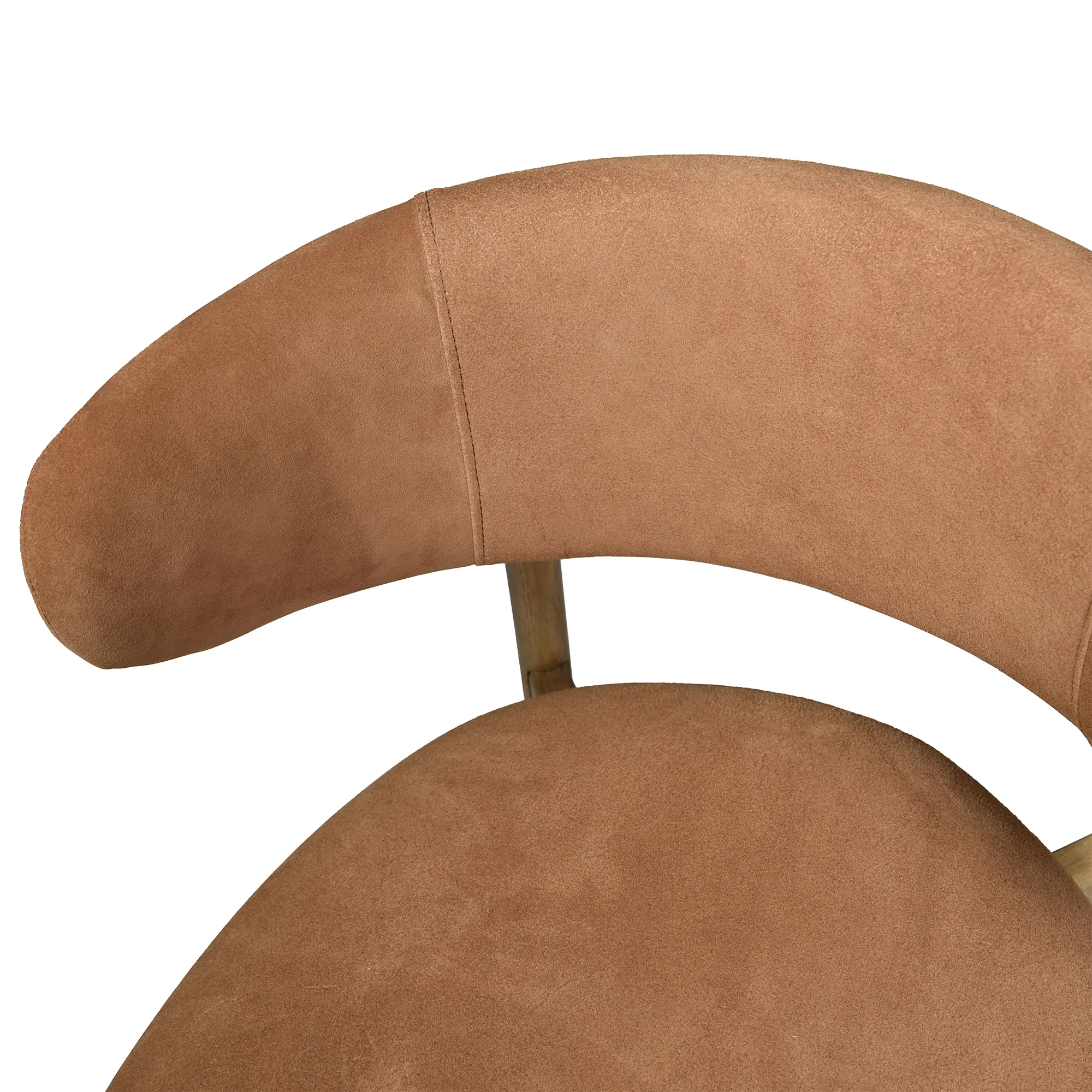 Milo Dining Chair - Tan Suede (Variance) - Image 8
