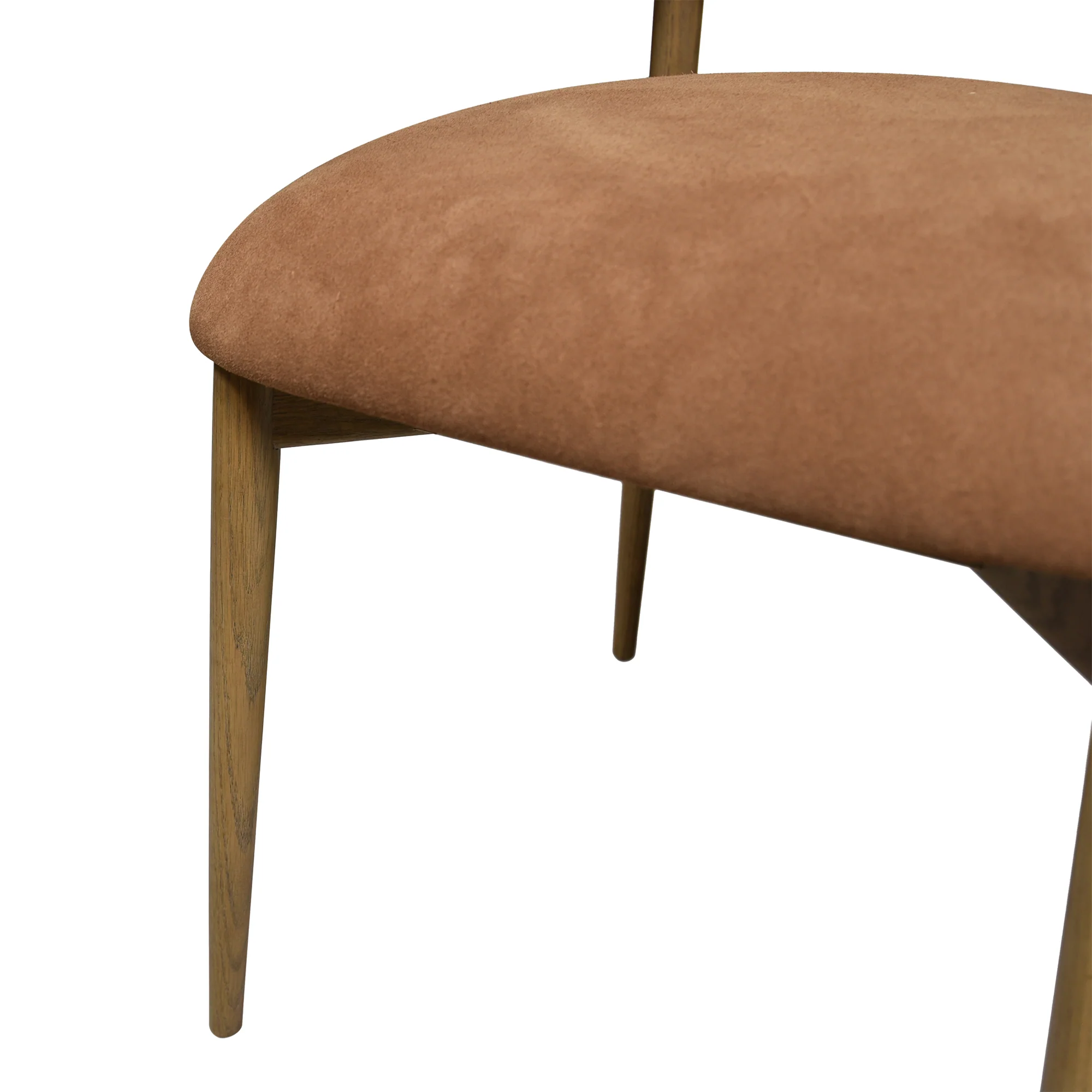 Milo Dining Chair - Tan Suede (Variance) - Image 9