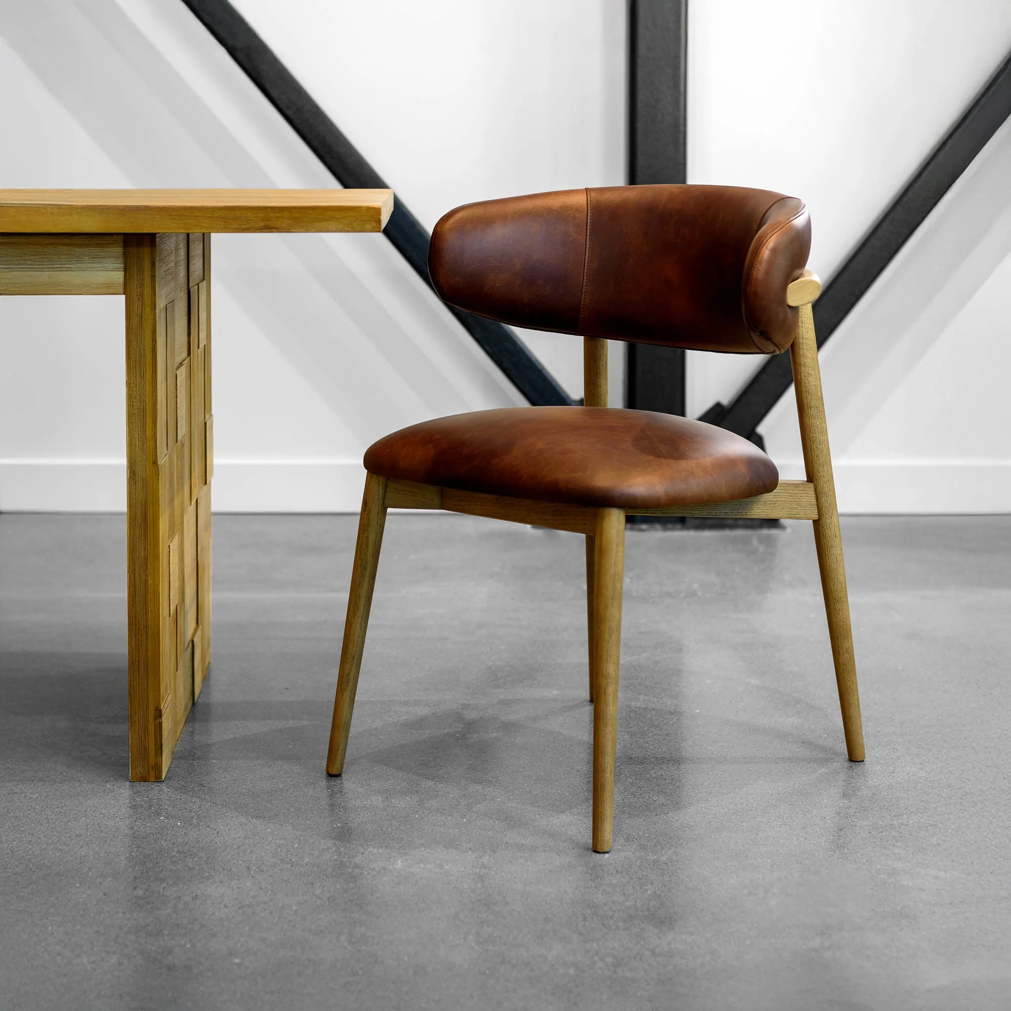 Milo Dining Chair - Tobacco (TH) - Image 11