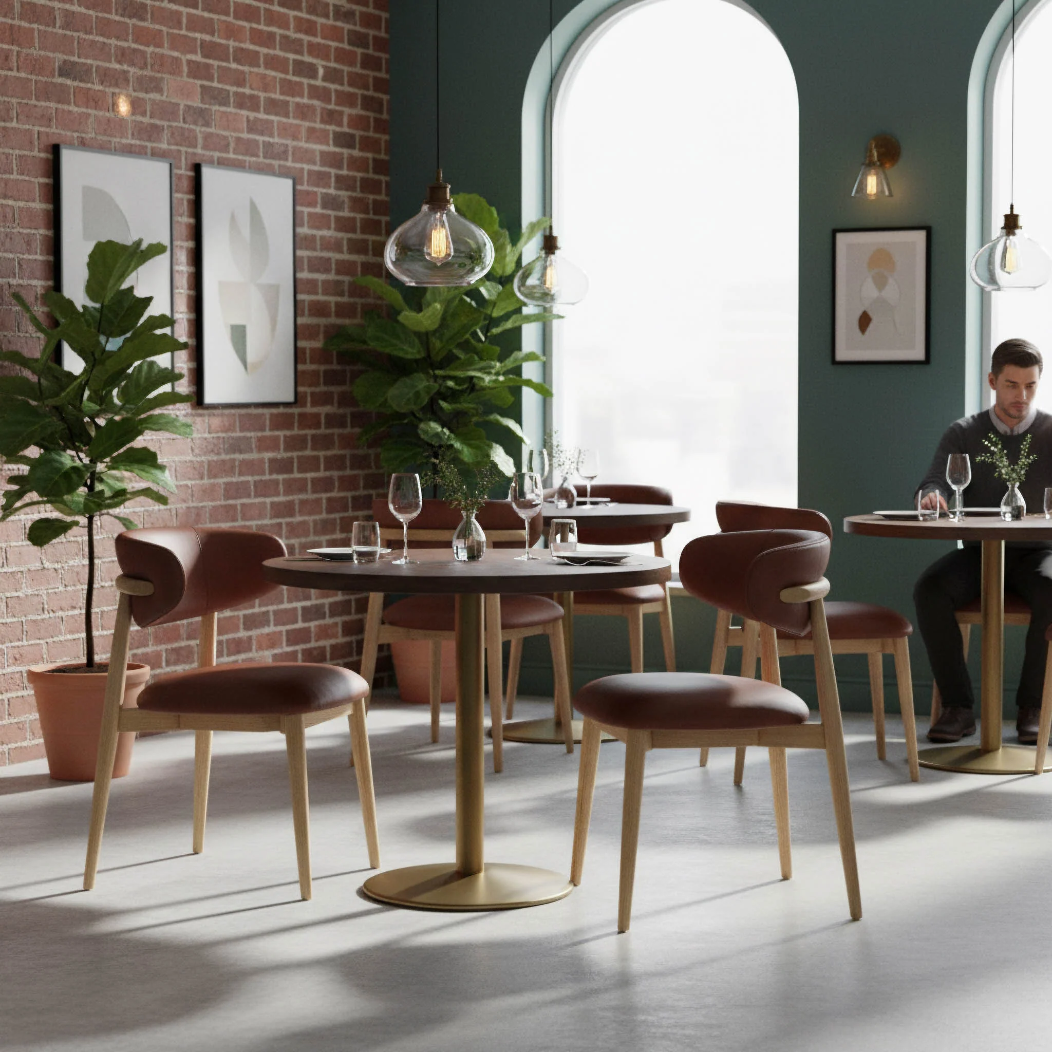 Milo Dining Chair - Tobacco (TH) - Image 8
