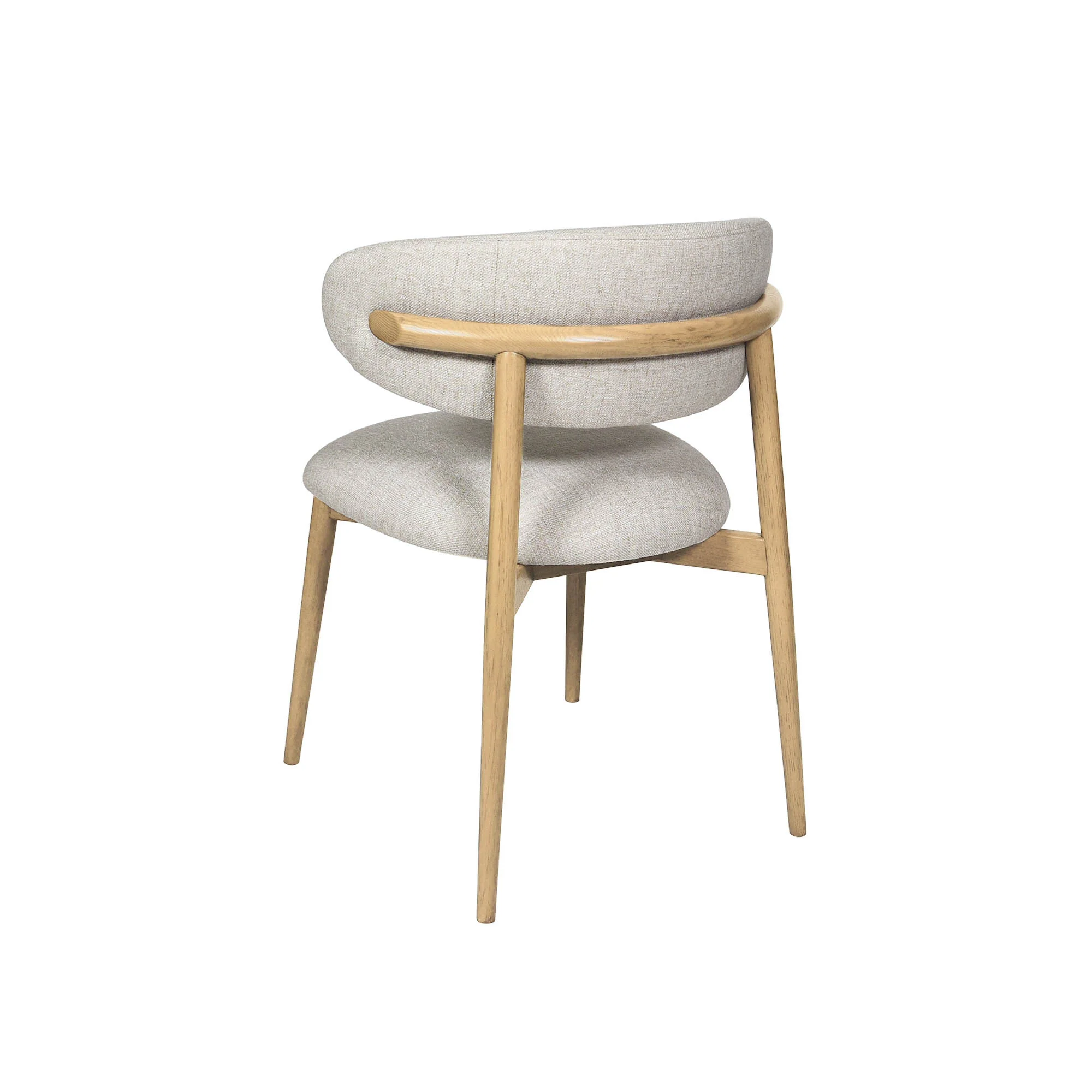 Milo Dining Chair - Vanilla Tweed - Image 6