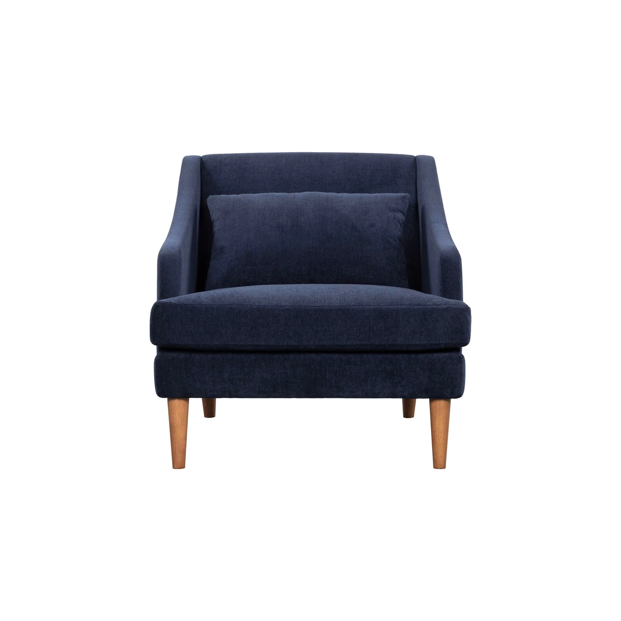 Missy Club Chair - Navy Velvet - Image 3